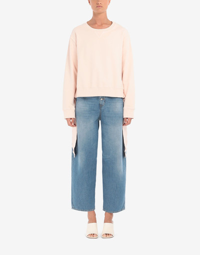 MM6 Maison Margiela Loose rib sweatshirt outlook