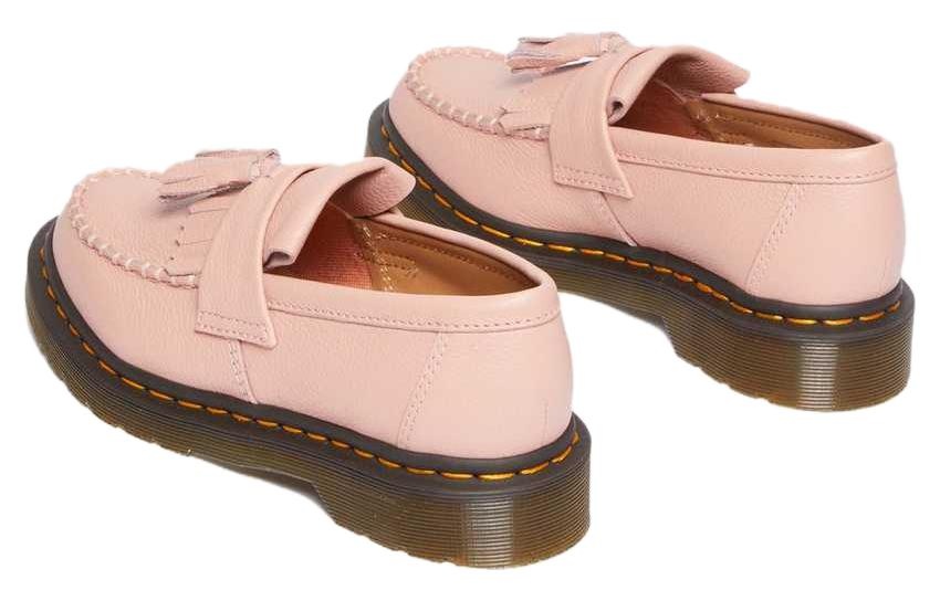 (WMNS) Dr.Martens Adrian Virginia Leather Tassel Loafers 'Peach Beige' 22760329 - 4