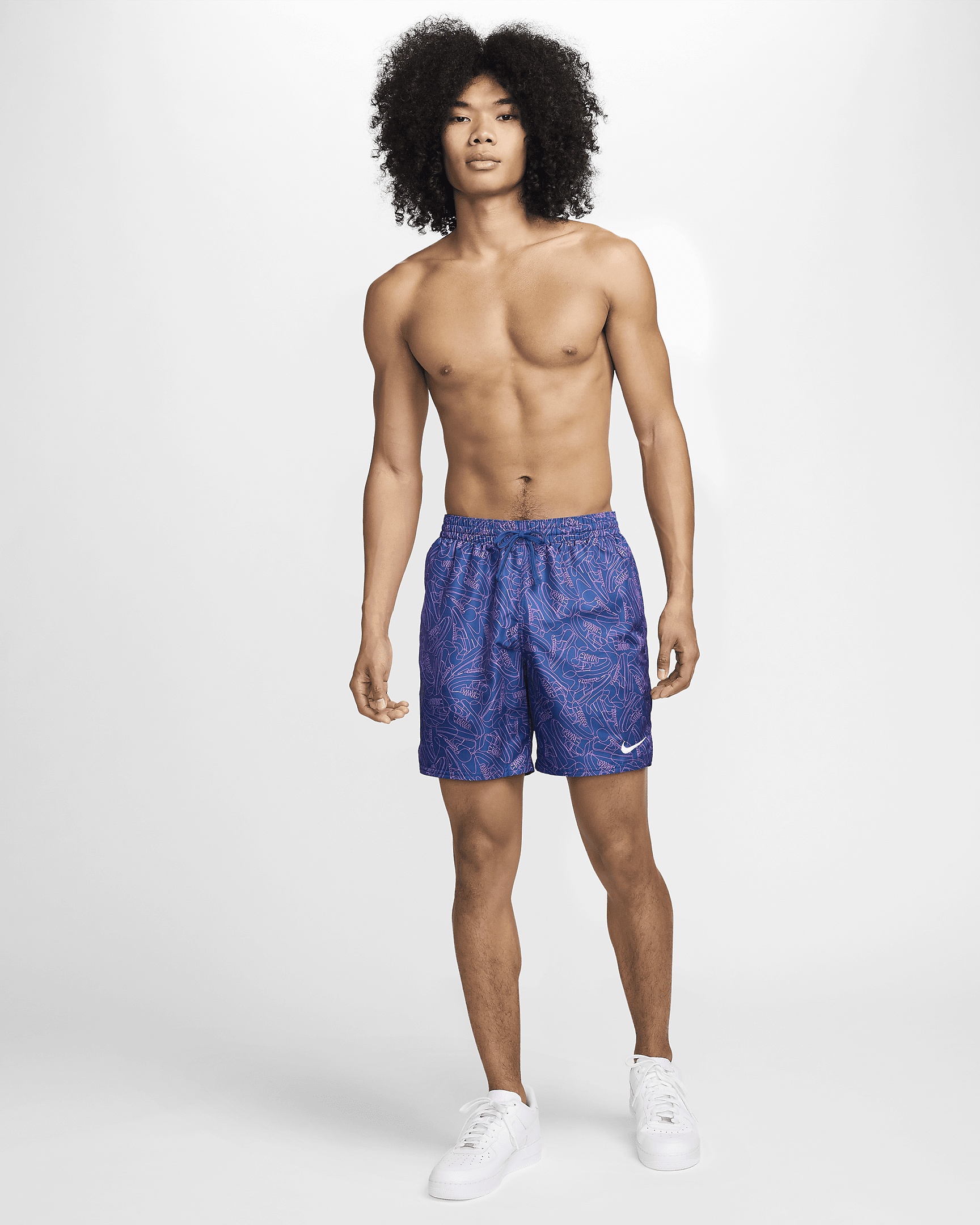 Nike Men's Swim Sneakers 7" Volley Shorts - 7