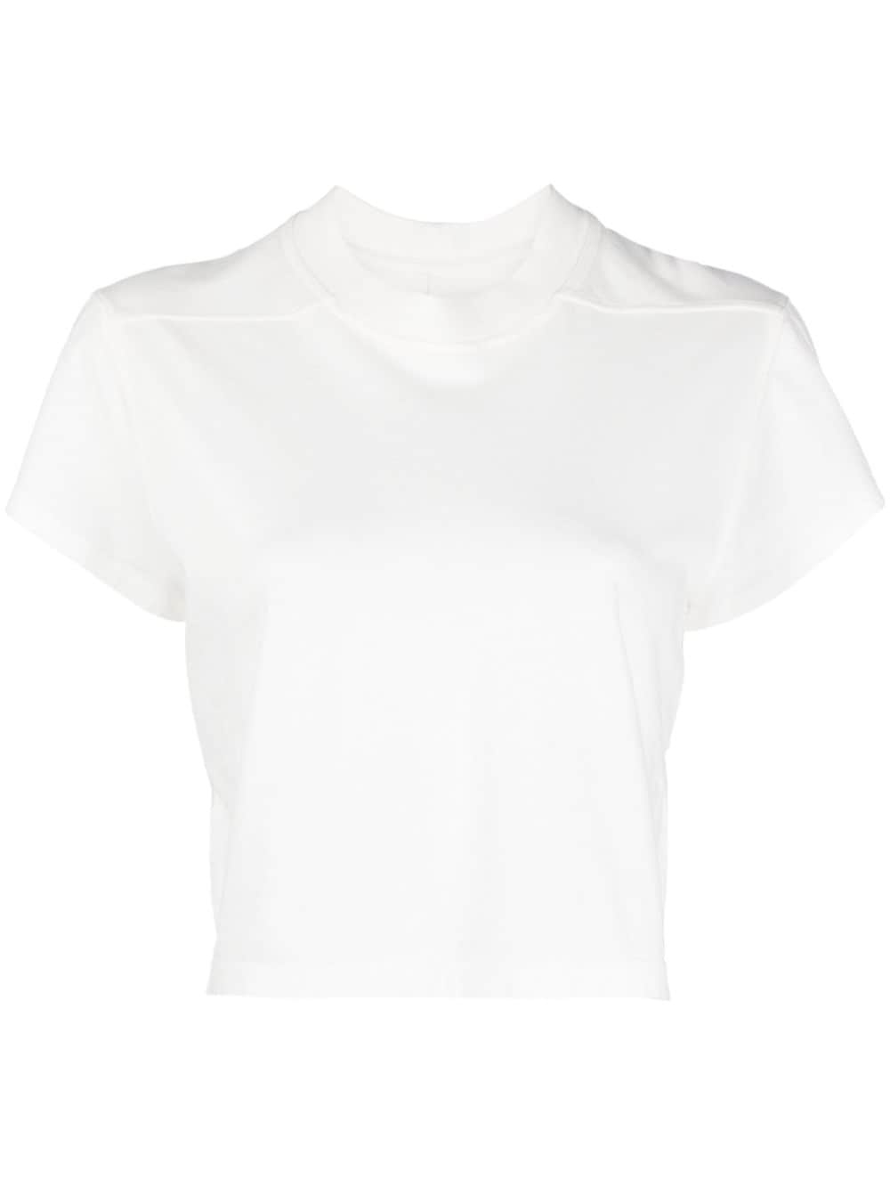 Level cotton cropped T-shirt - 1