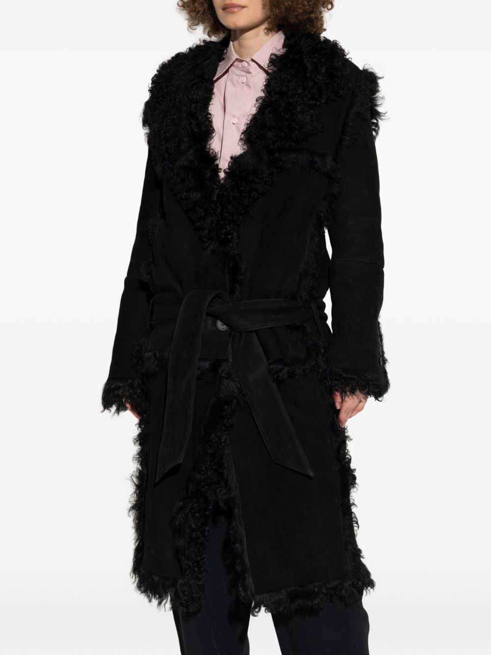 shearling coat - 3