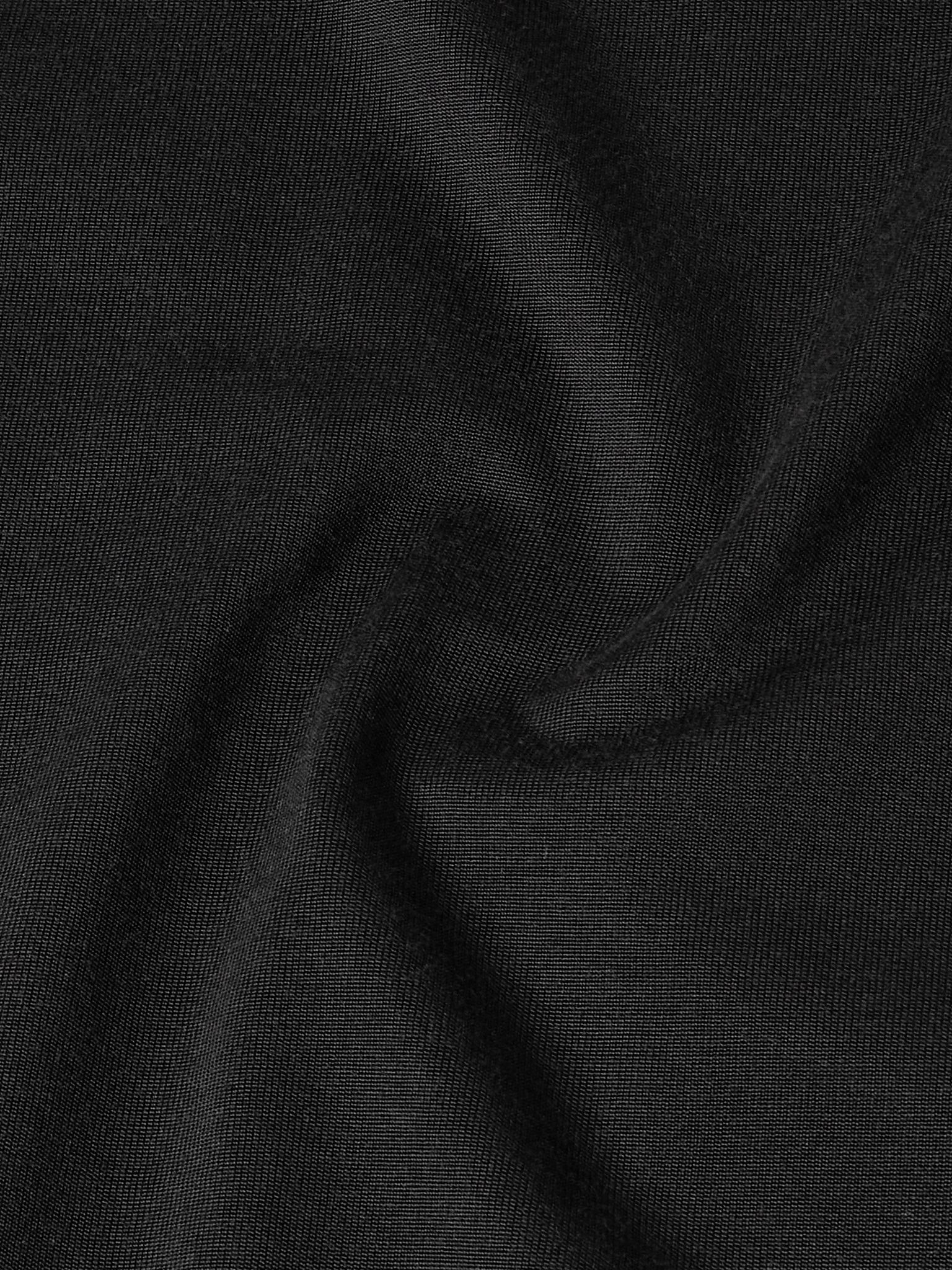 Oversized Cotton-Jersey T-Shirt Black - 4