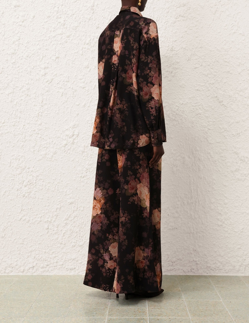 ILLUSTRATION LACE SCARF SHIRT 4