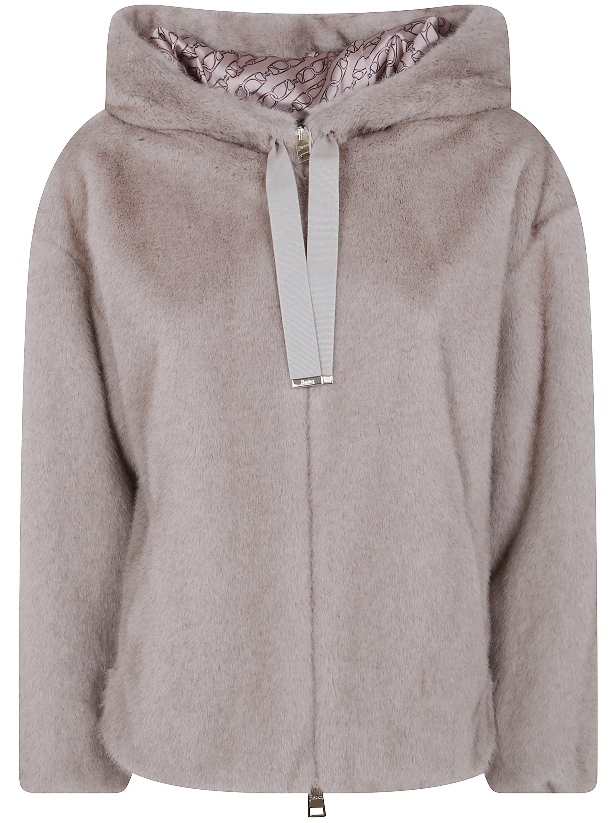 Jacket Soft Faux Fur "Bomber" - 1