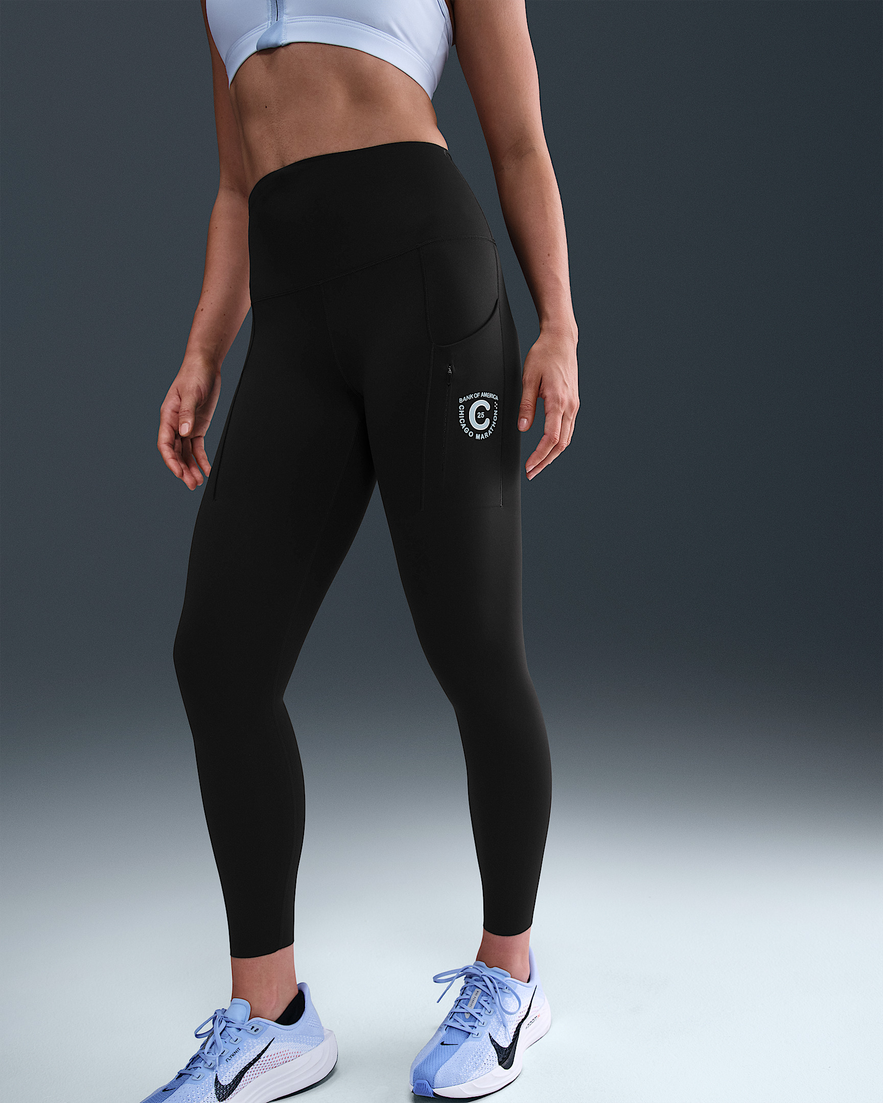 Nike Go Women's High-Waisted 7/8 Leggings with Pockets - 2