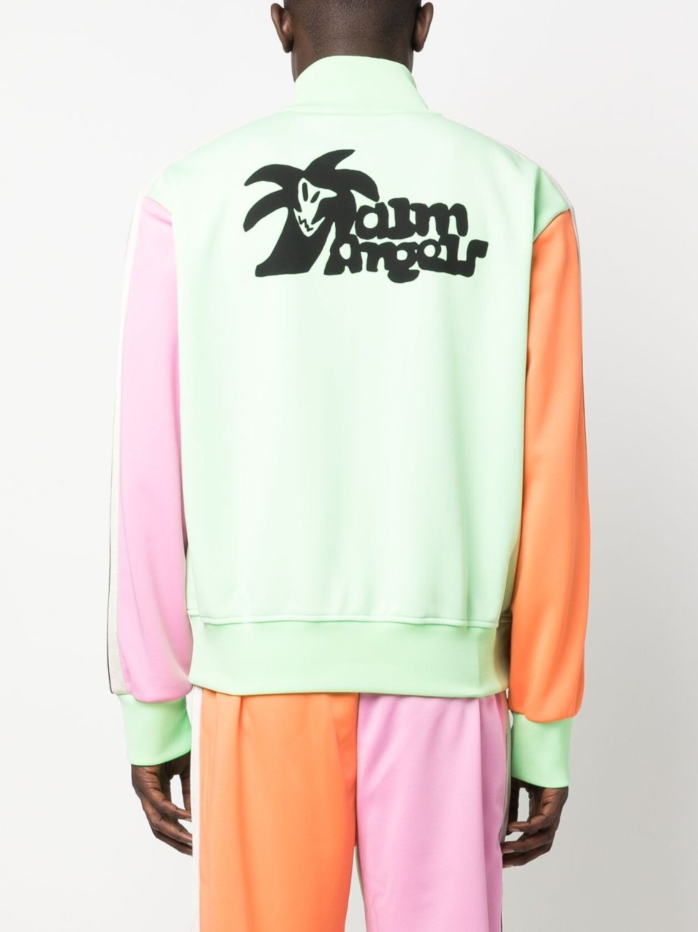 colourblock logo-print track jacket - 5