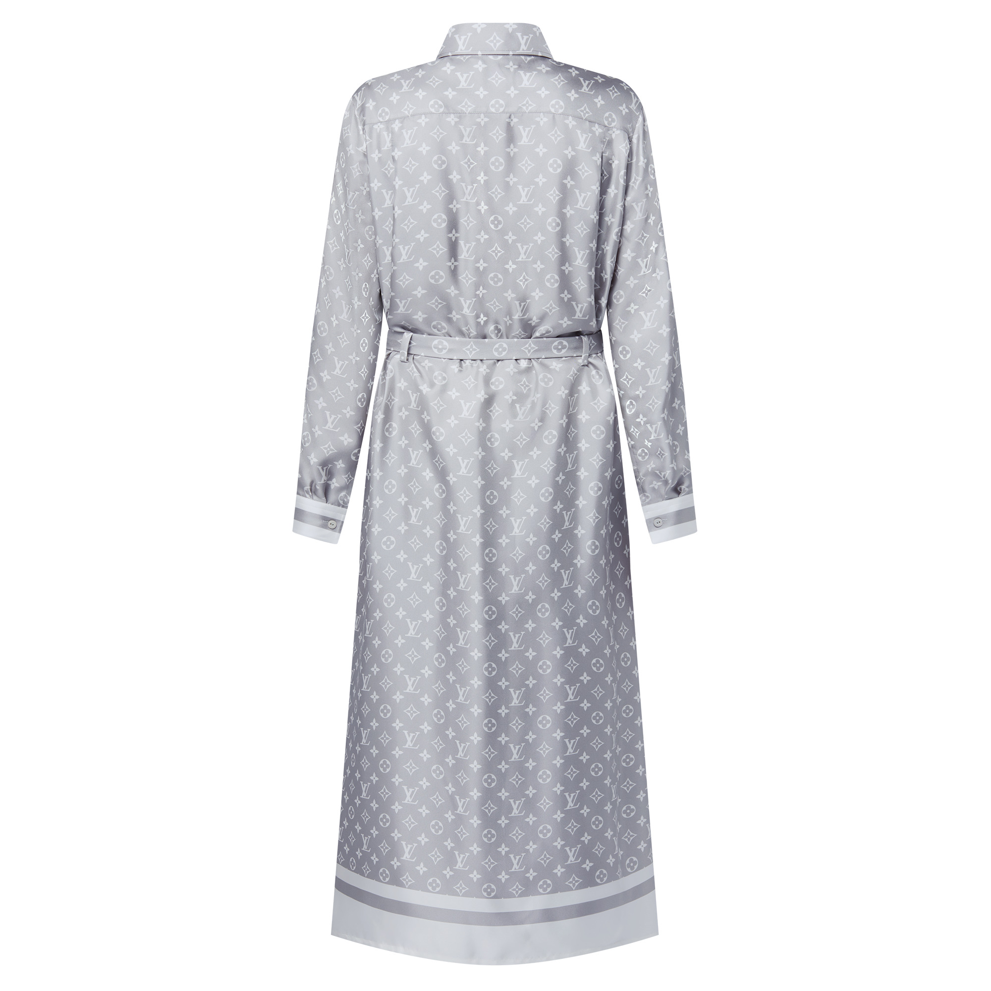 Monogram Foulard Shirt Dress - 2
