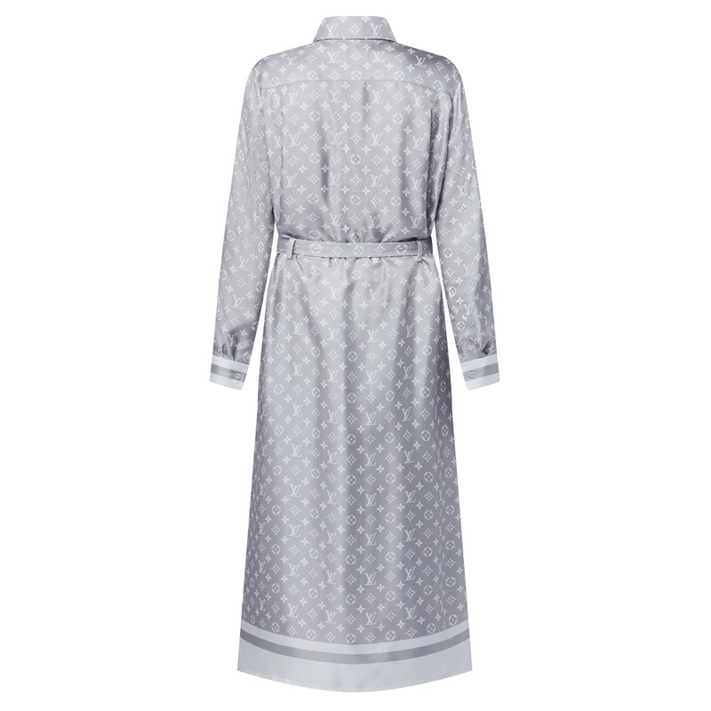 Monogram Foulard Shirt Dress 2