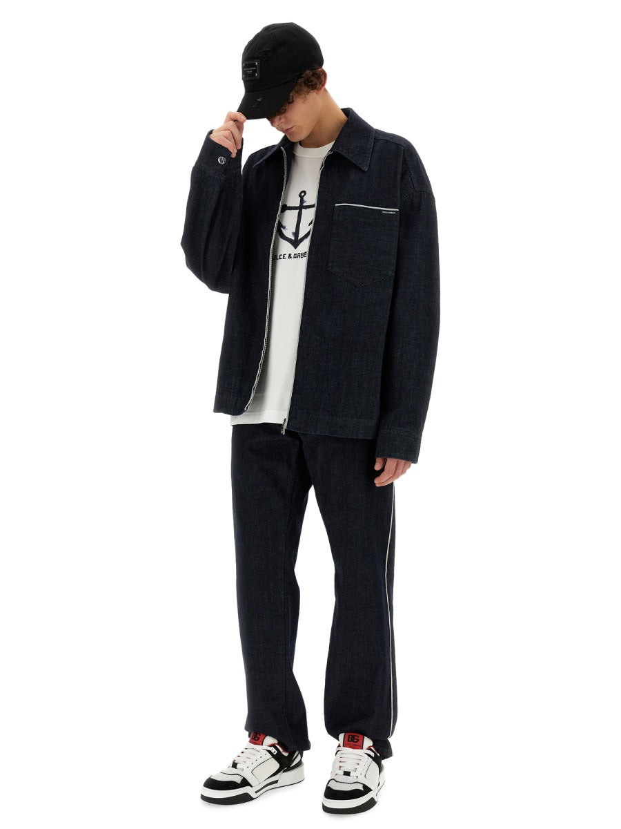 Dolce & Gabbana Men Selvedge Denim Blouson - 2