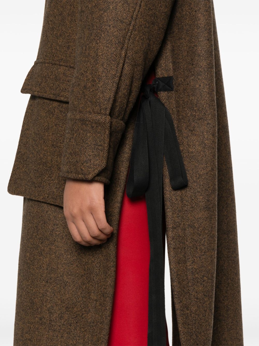 herringbone coat - 5