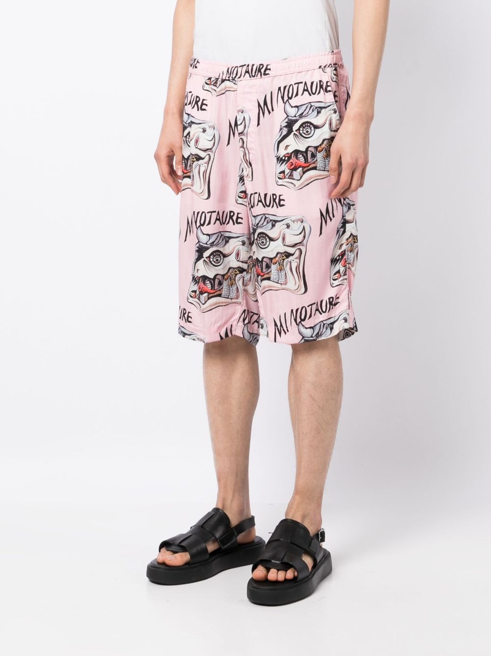 "Minotaure" bermuda shorts - 3