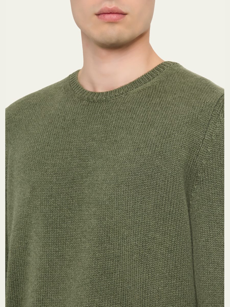 massimo alba Men's Cashmere Knit Crewneck Sweater outlook