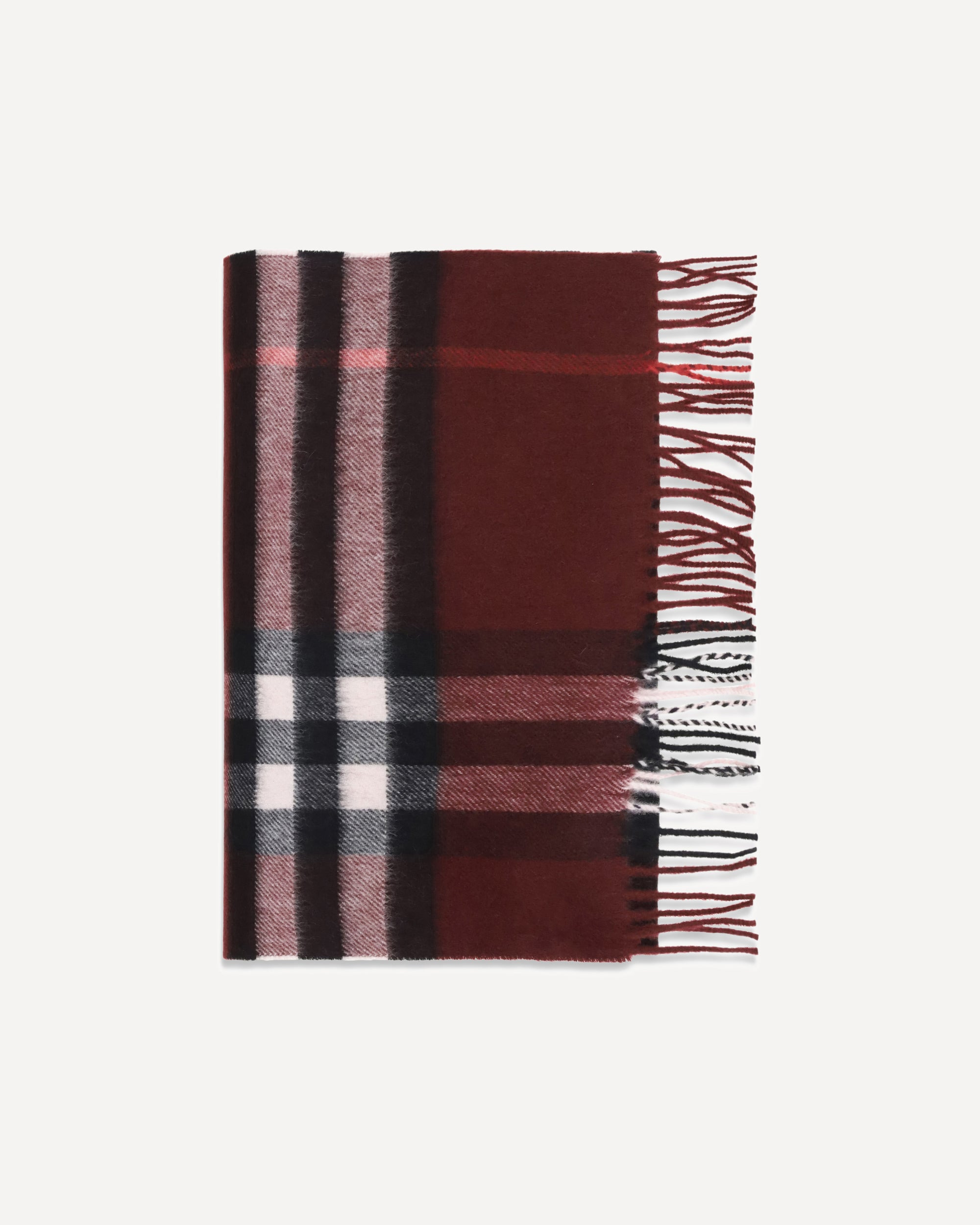Check Cashmere Scarf - 1