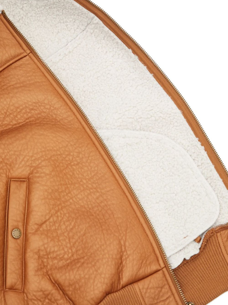 full-zip shearling-collar jacket 6