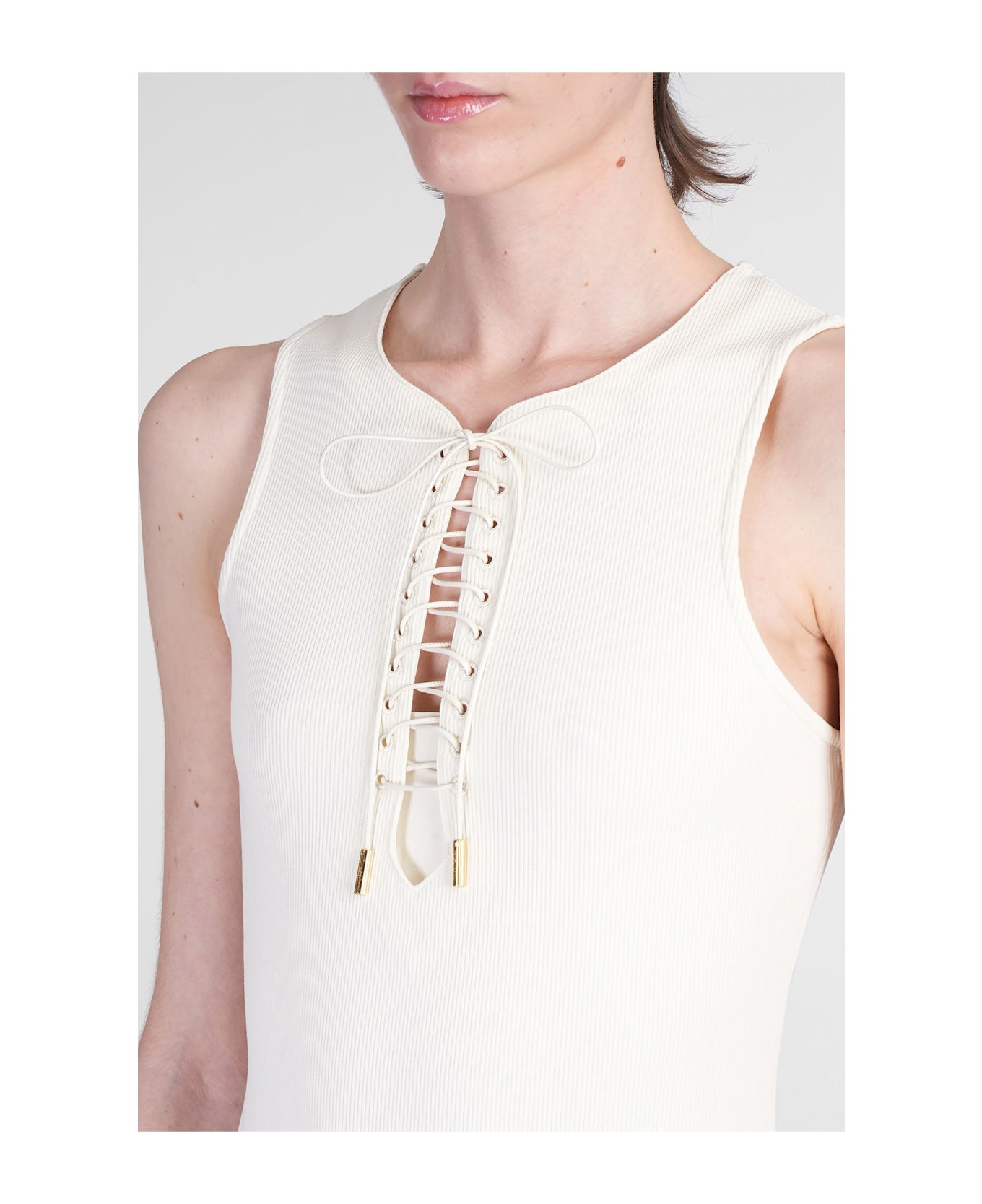 In Beige Cotton - 5