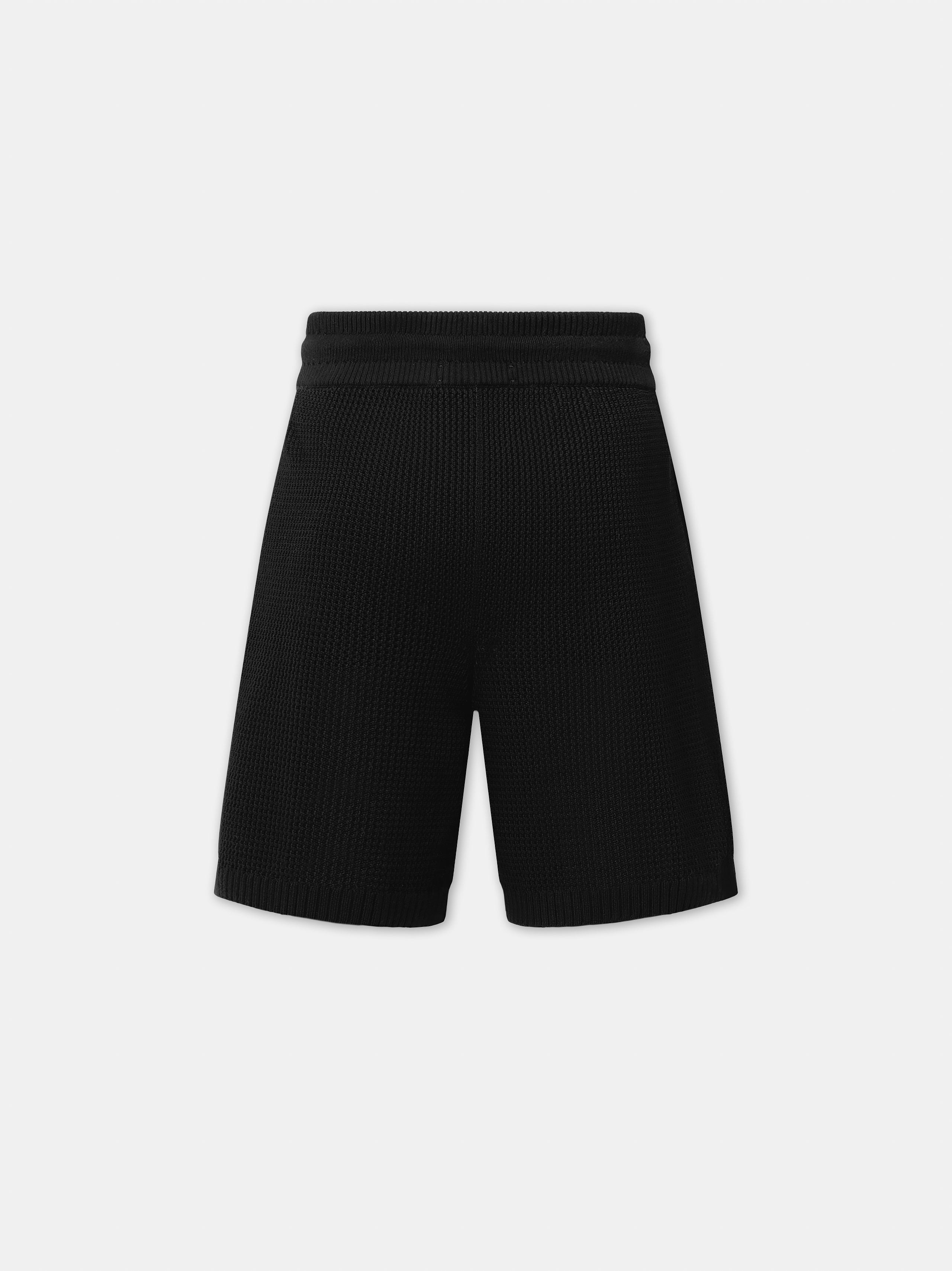 AMIRI CROCHET MESH SHORT - 4