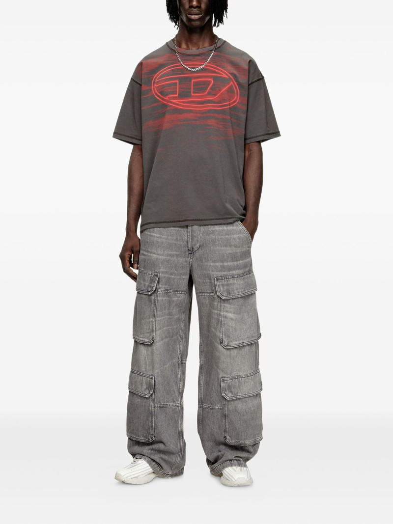 Diesel logo-print T-shirt outlook