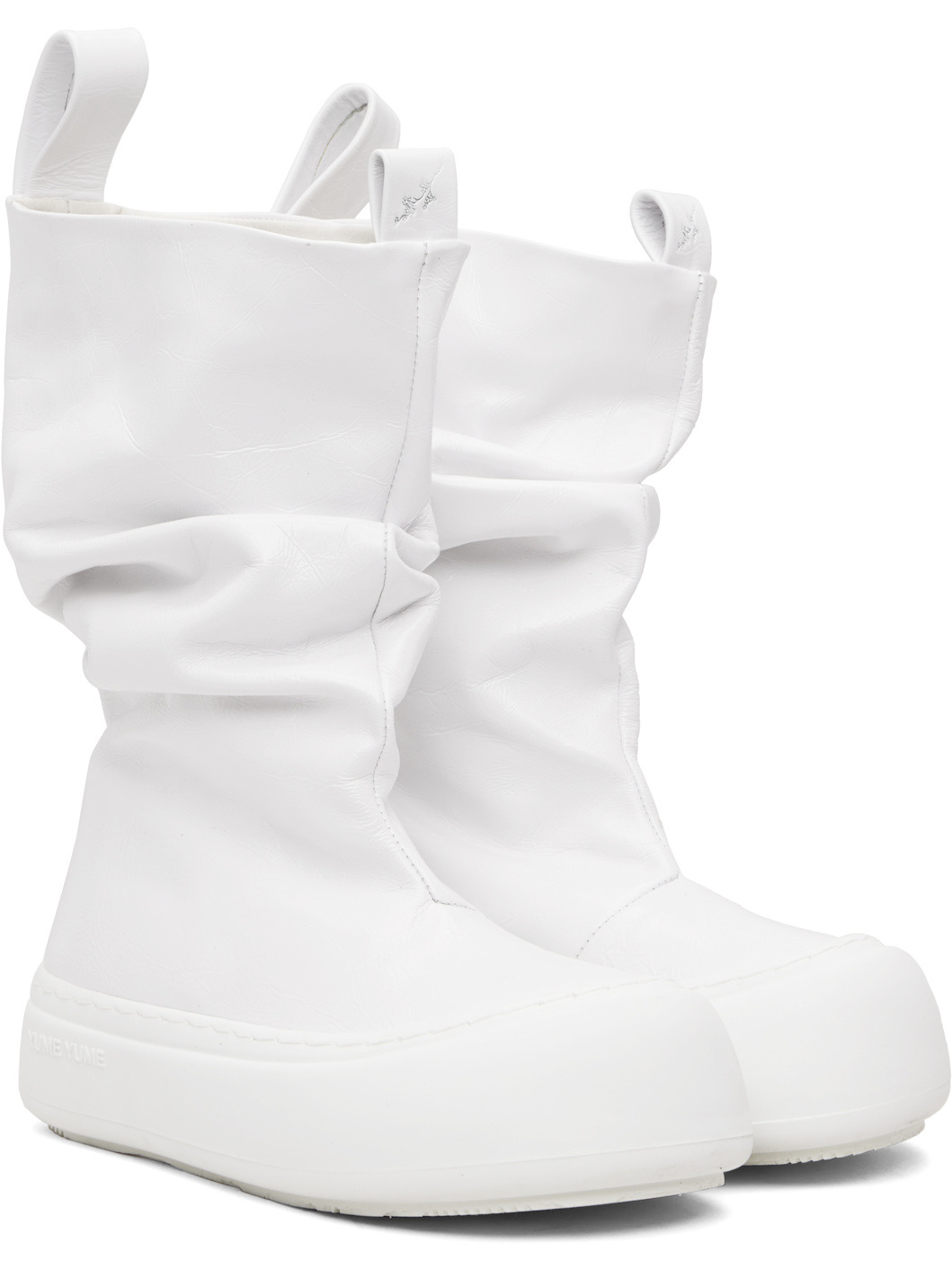 White Fisherman Low Boots - 4