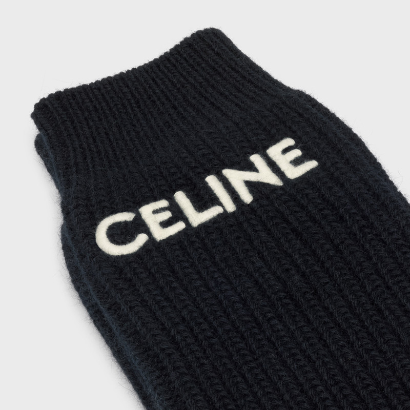 CELINE WOOL MITTENS 4