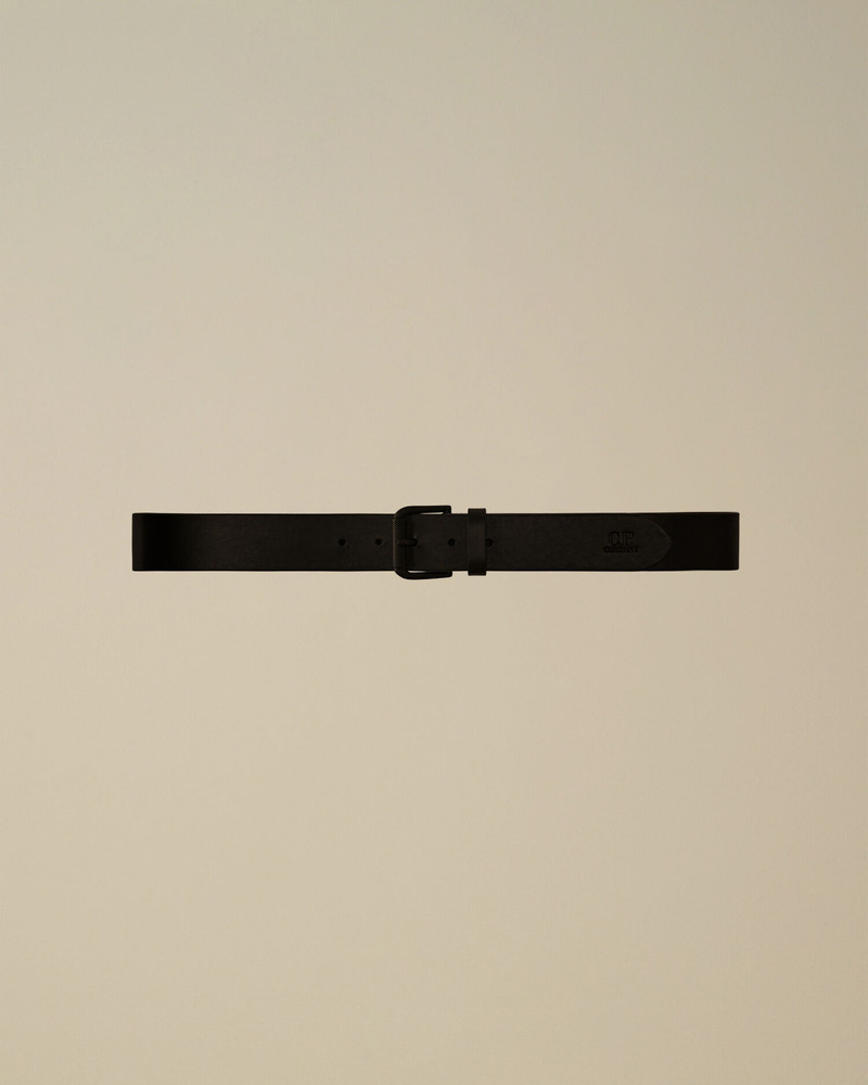 Leather Logo Belt 1