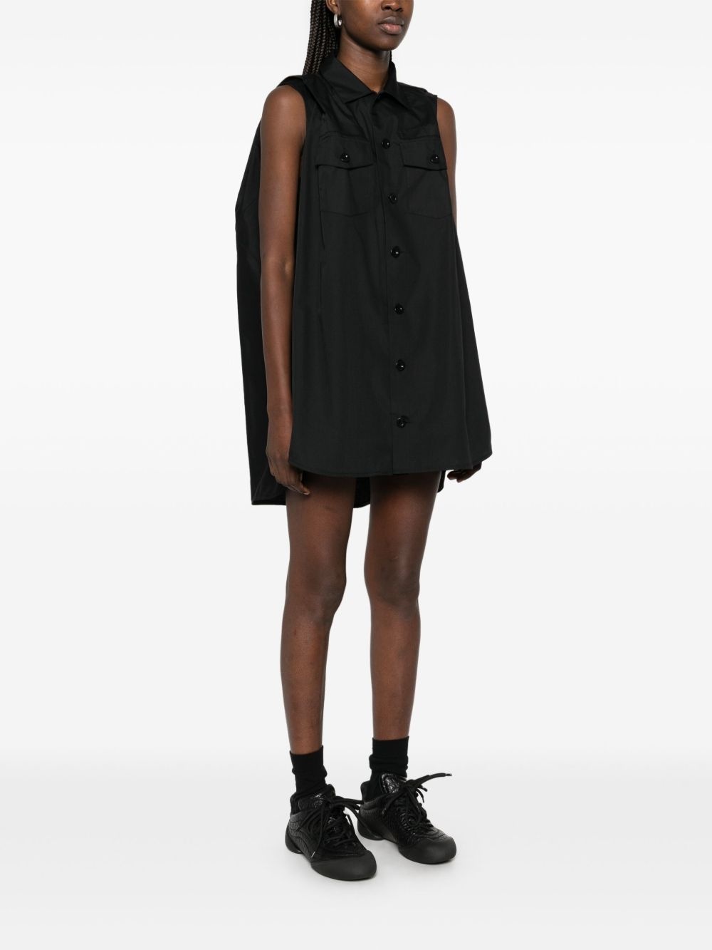 sleeveless mini dress - 3