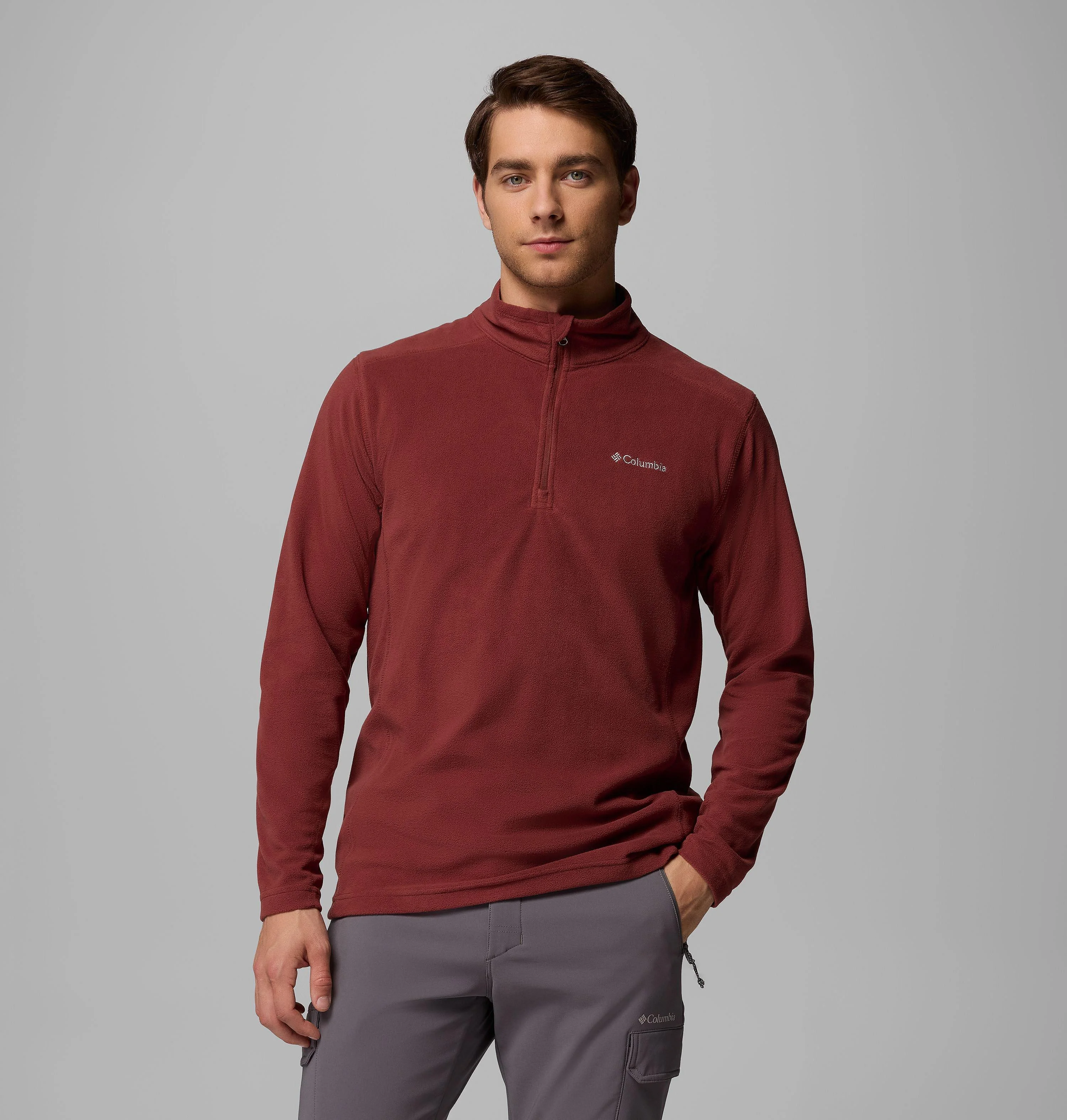 Men's Pine Ridge Half Zip Fleece - 1