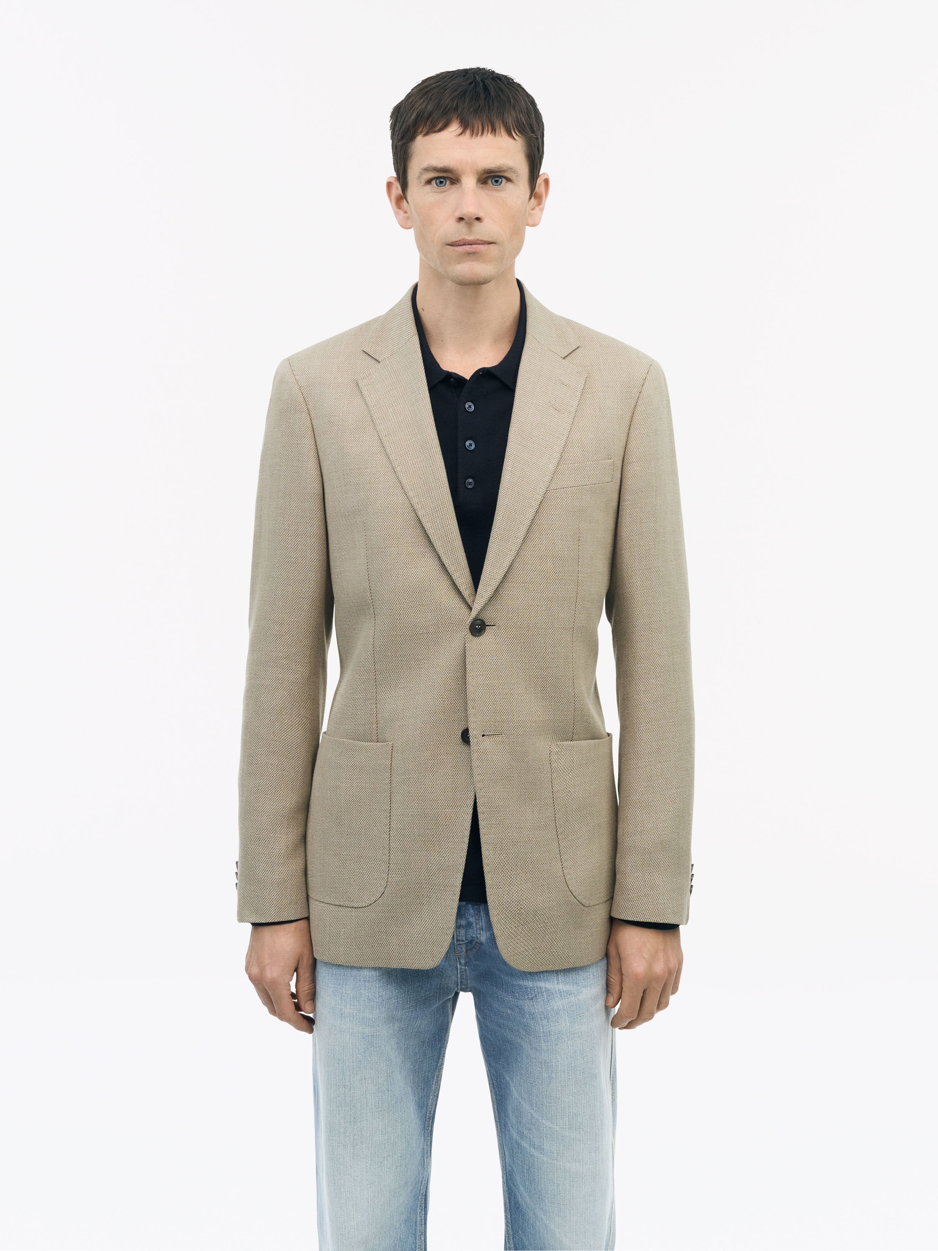 Justin HL Linen Blend Blazer - 3