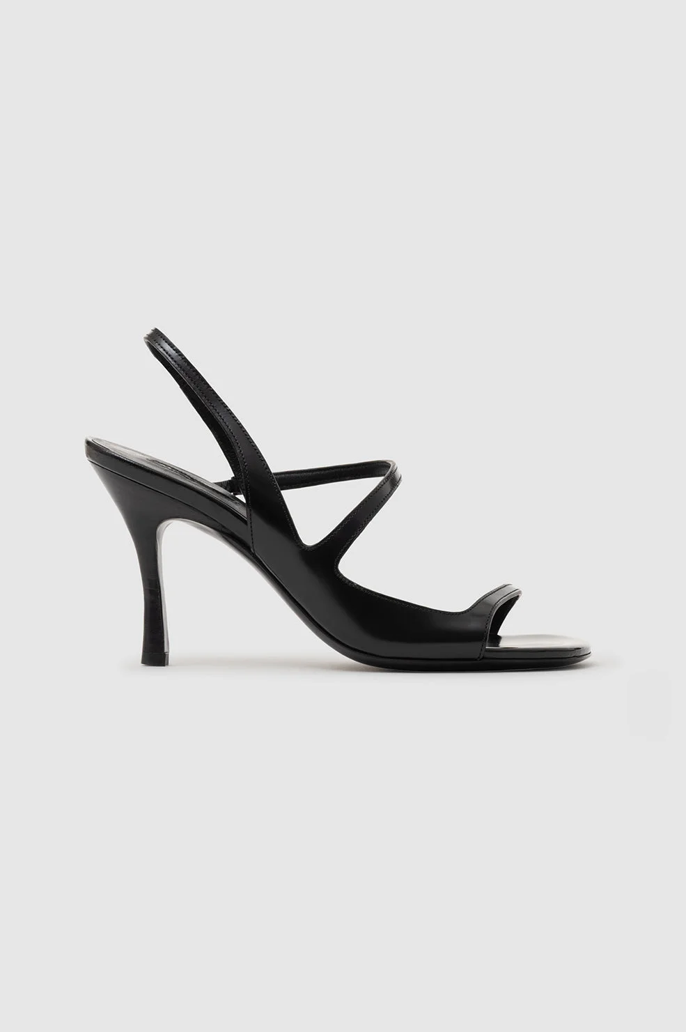 Iva Sandal Smooth - Black - 1