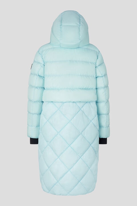 Alba down coat in Ice blue - 3
