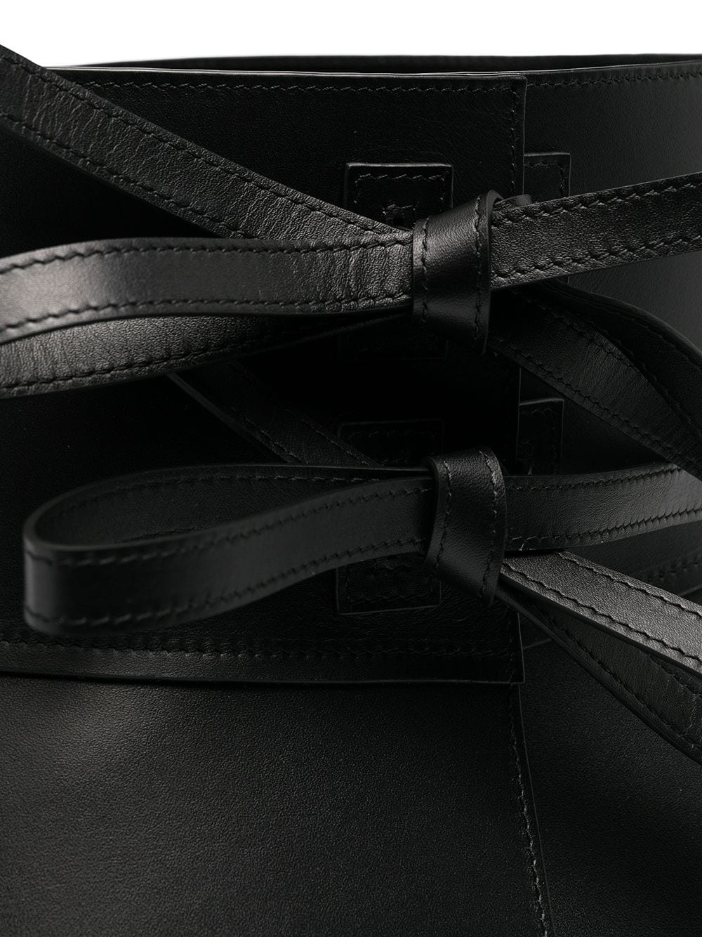 asymmetric obi belt - 2