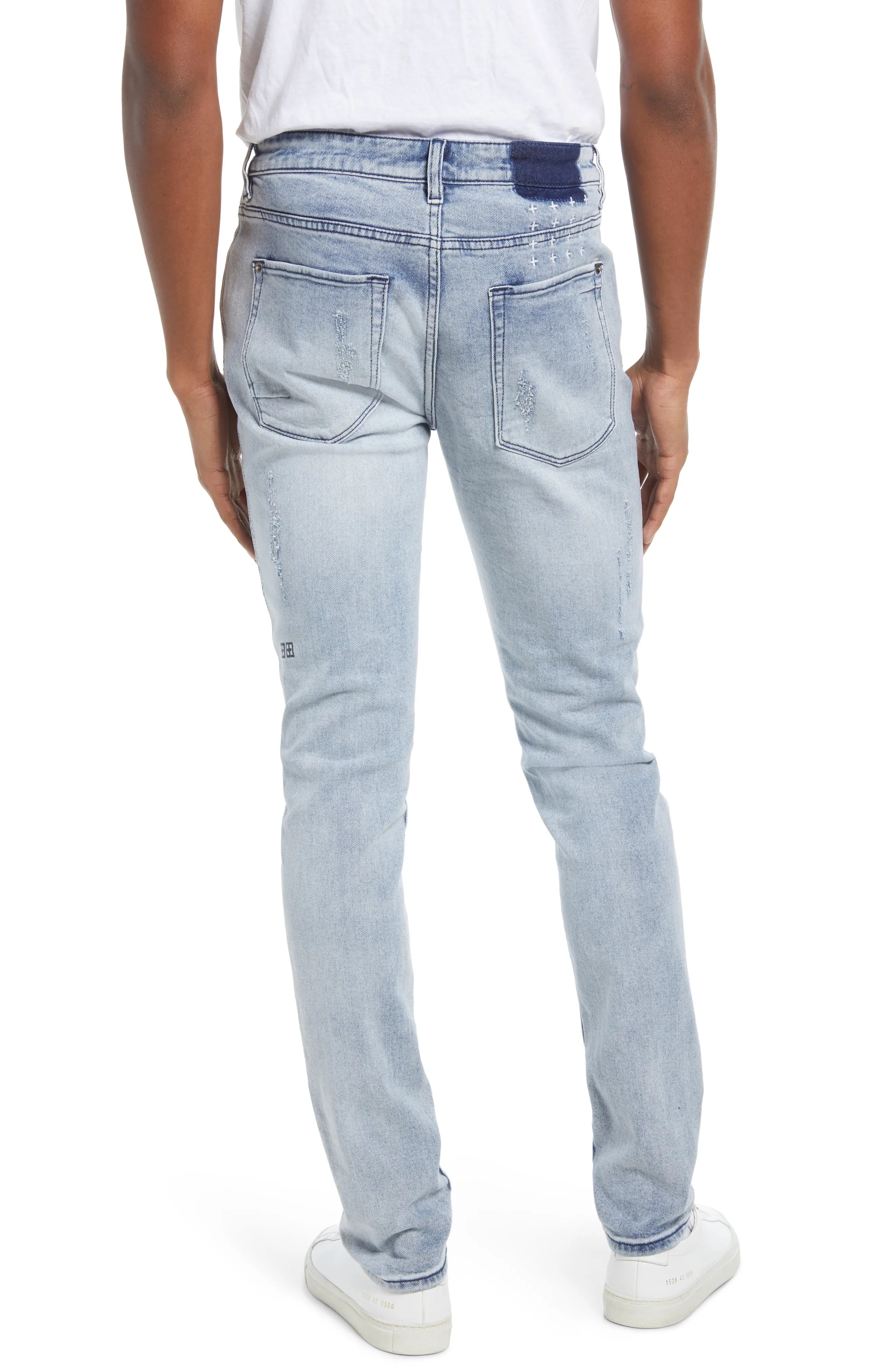 Van Winkle Skyhigh Trashed Skinny Jeans - 2