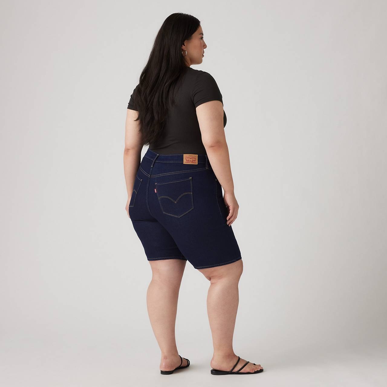 SHAPING BERMUDA WOMEN'S SHORTS (PLUS SIZE) - 4