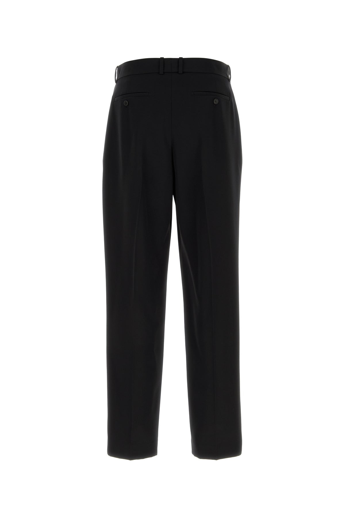 Black wool Zev pant - 2