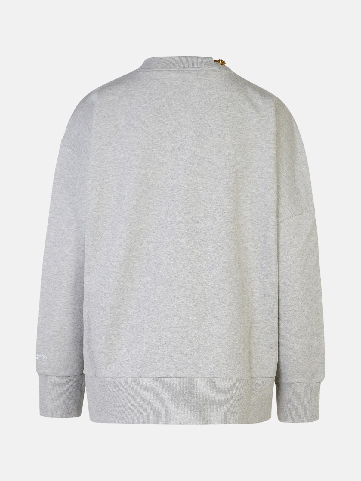 'STELLA MCCARTNEY' GREY COTTON SWEATSHIRT - 3
