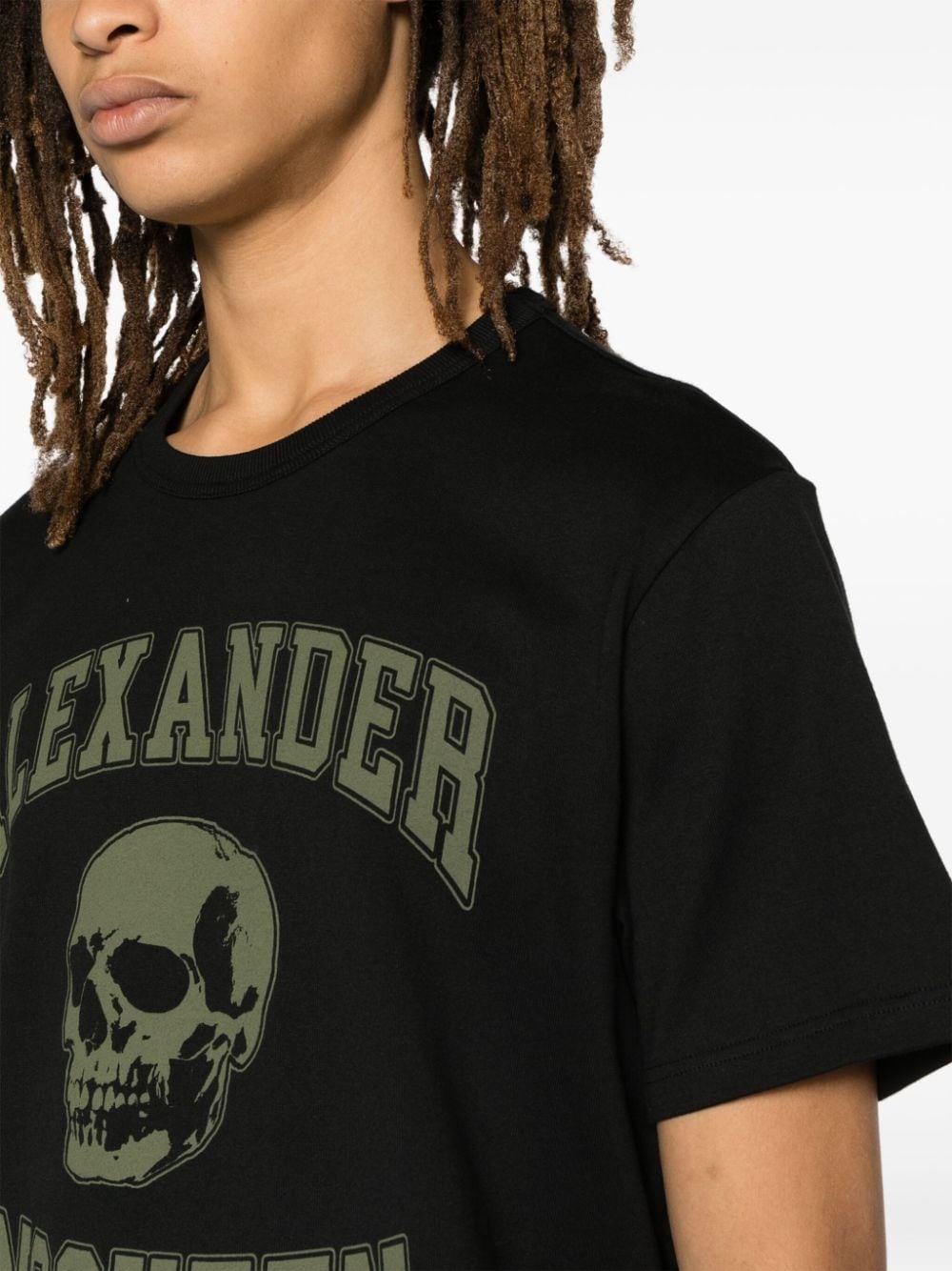 logo-print cotton T-shirt - 5
