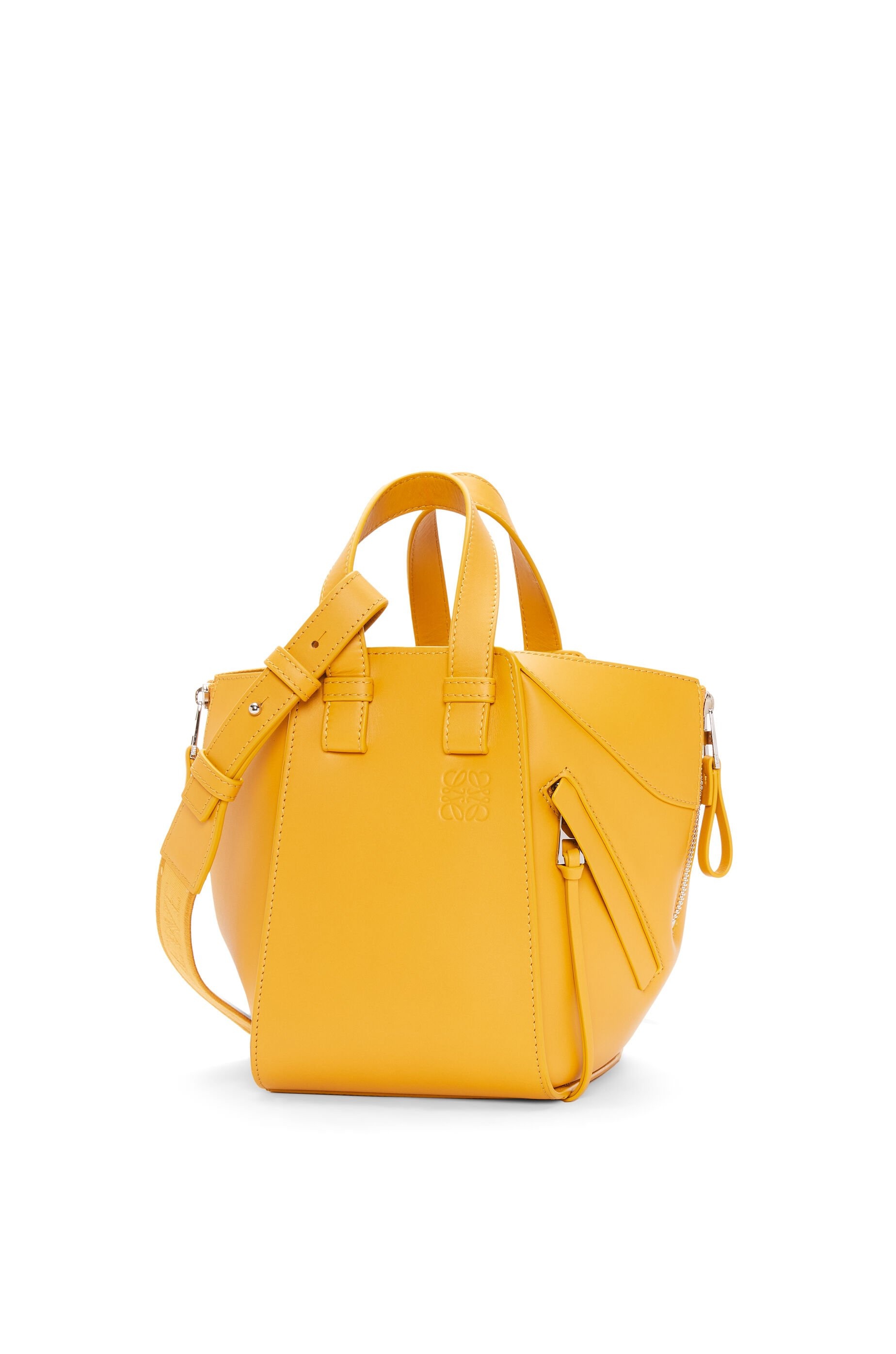 Compact Hammock bag in satin calfskin - 5