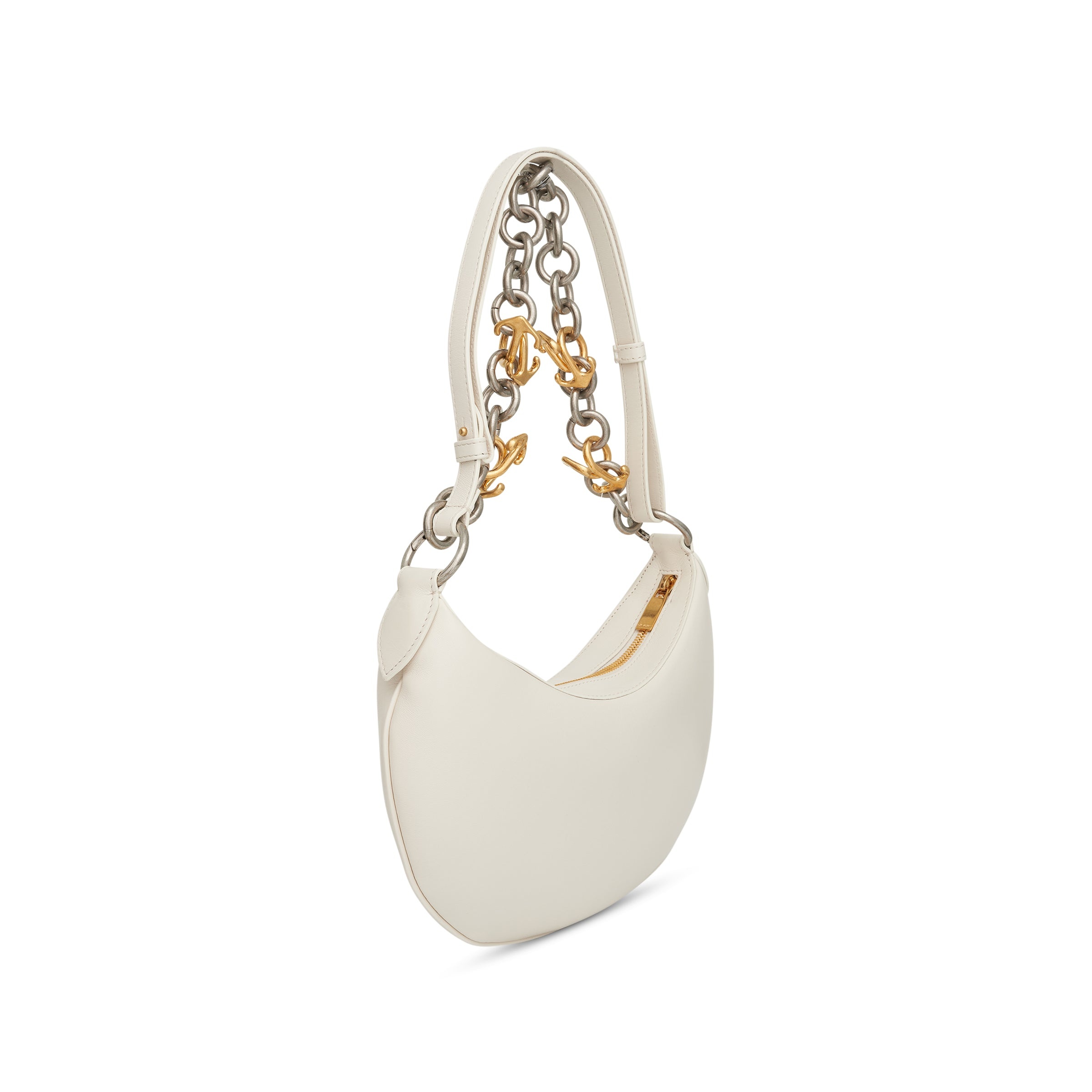 Hobo Hemisphere Bag in White - 3