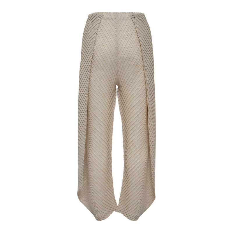 ISSEY MIYAKE Sheer Linen Pleated Pants outlook