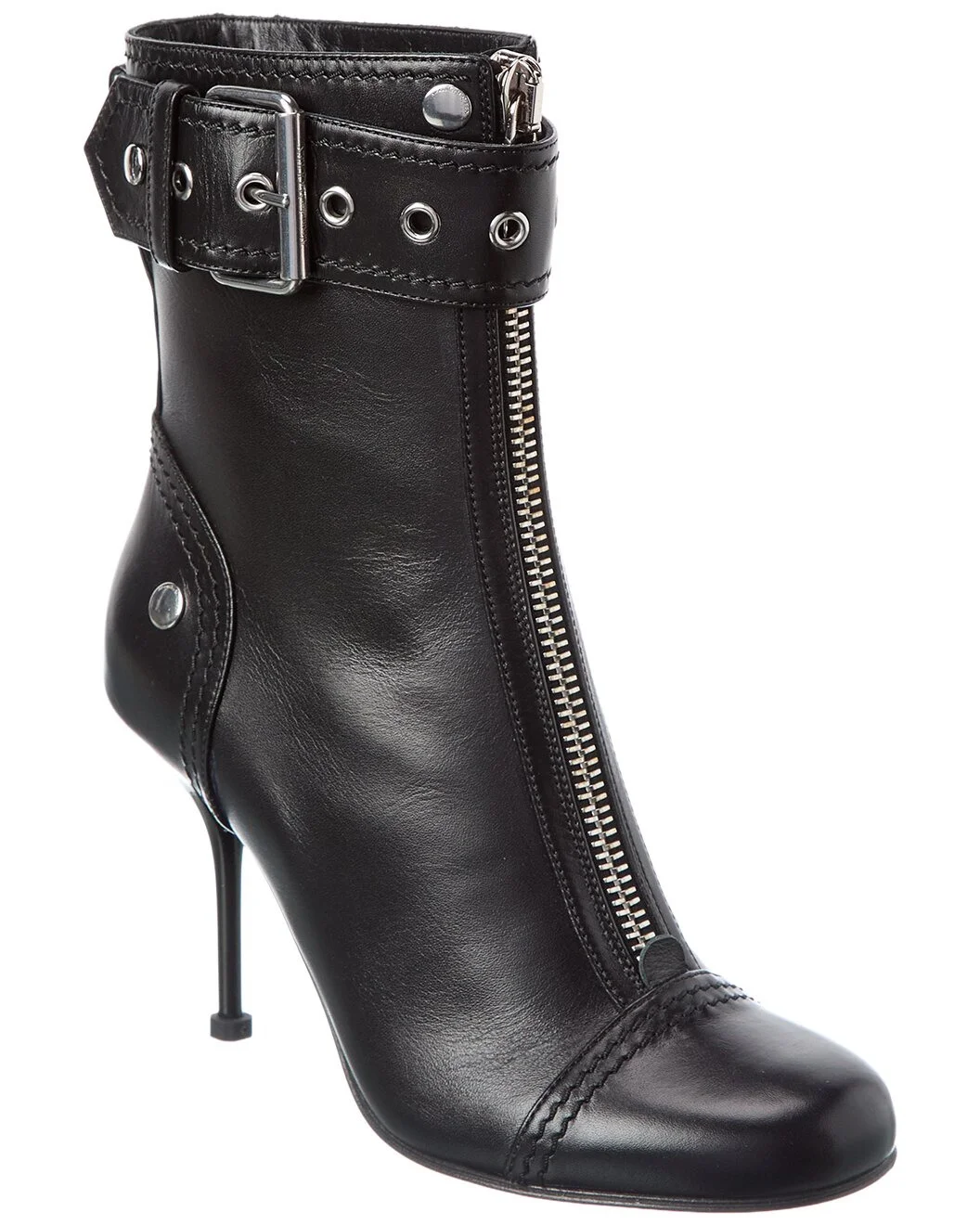 Alexander McQueen Slou Leather Boot - 1