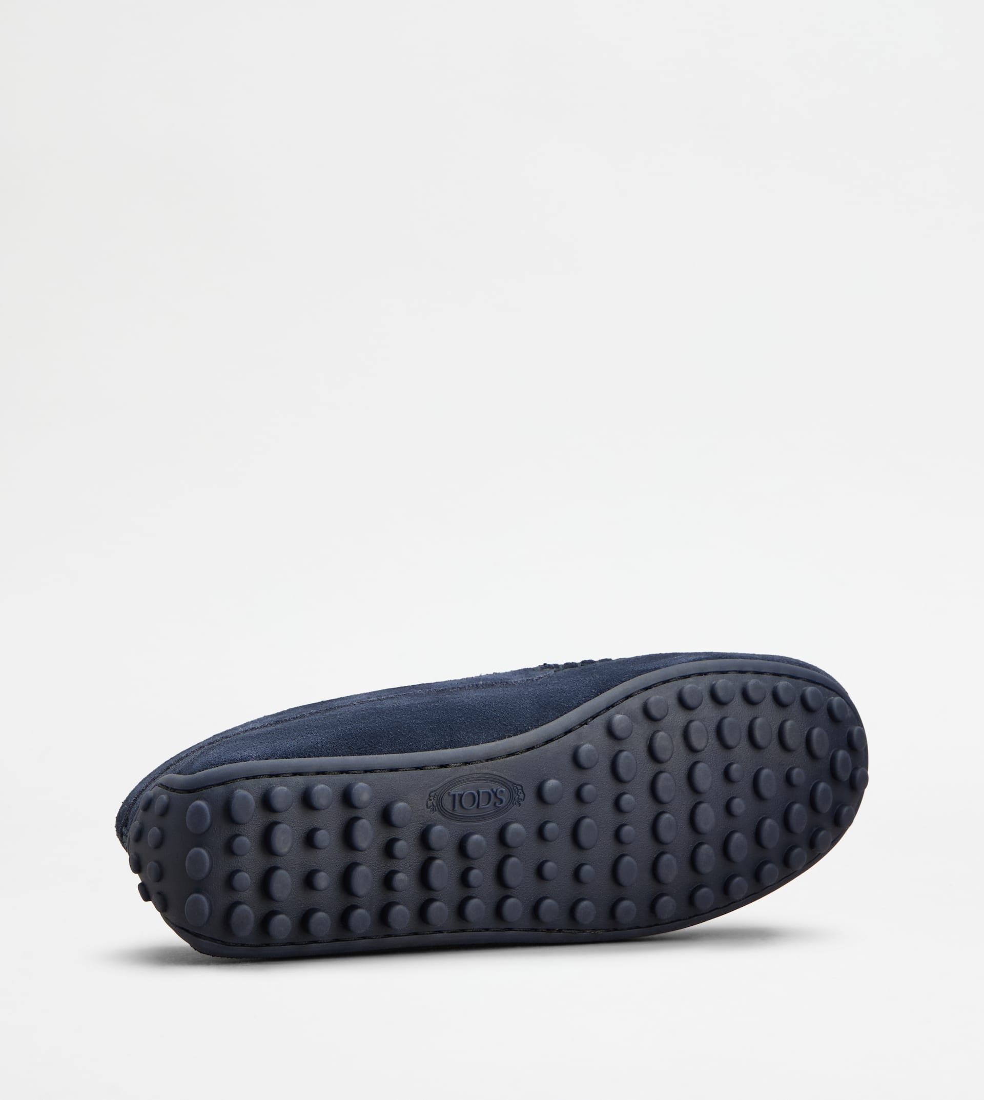 CITY GOMMINO DRIVING SHOES IN SUEDE - BLUE - 4