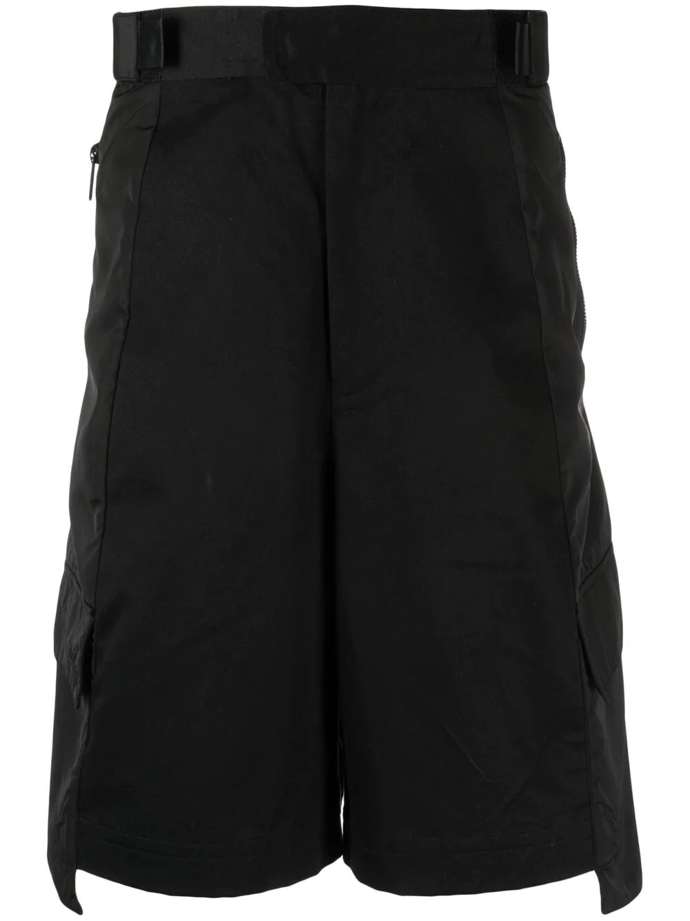 panelled cargo shorts - 1
