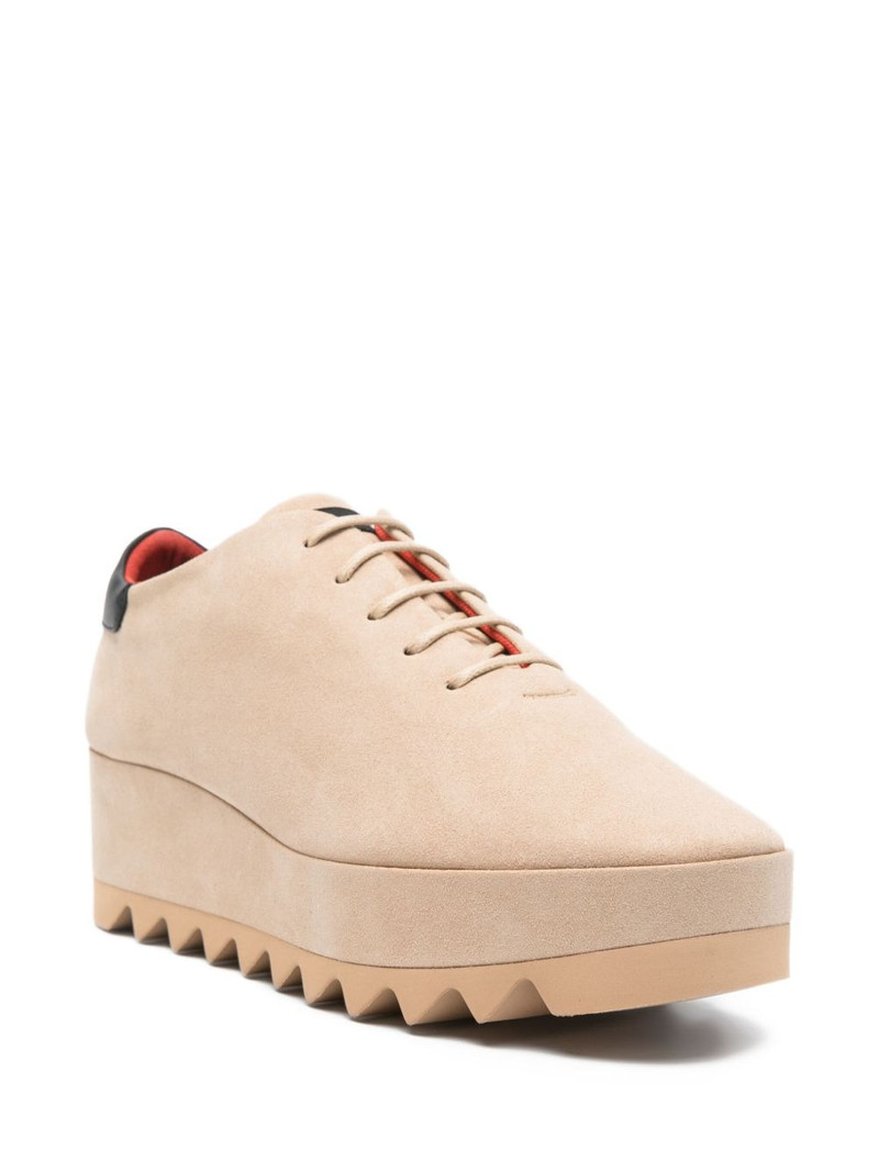 Stella McCartney lace-up platform sneakers outlook