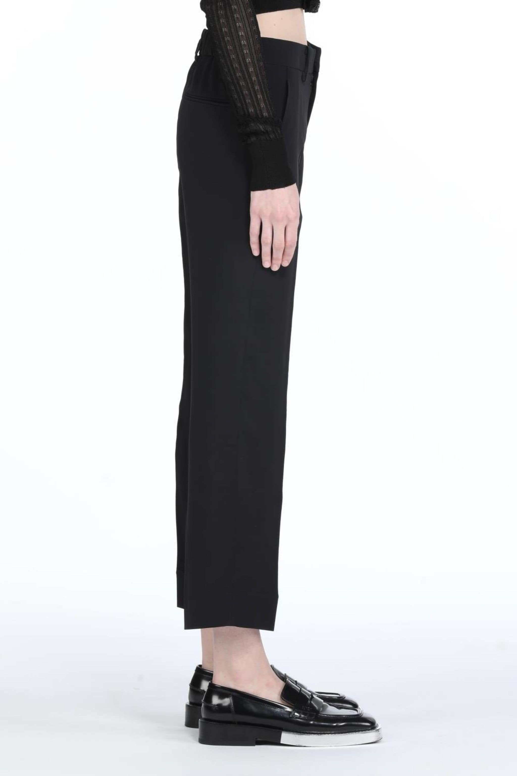 CROPPED STRAIGHT-LEG TROUSERS - 3