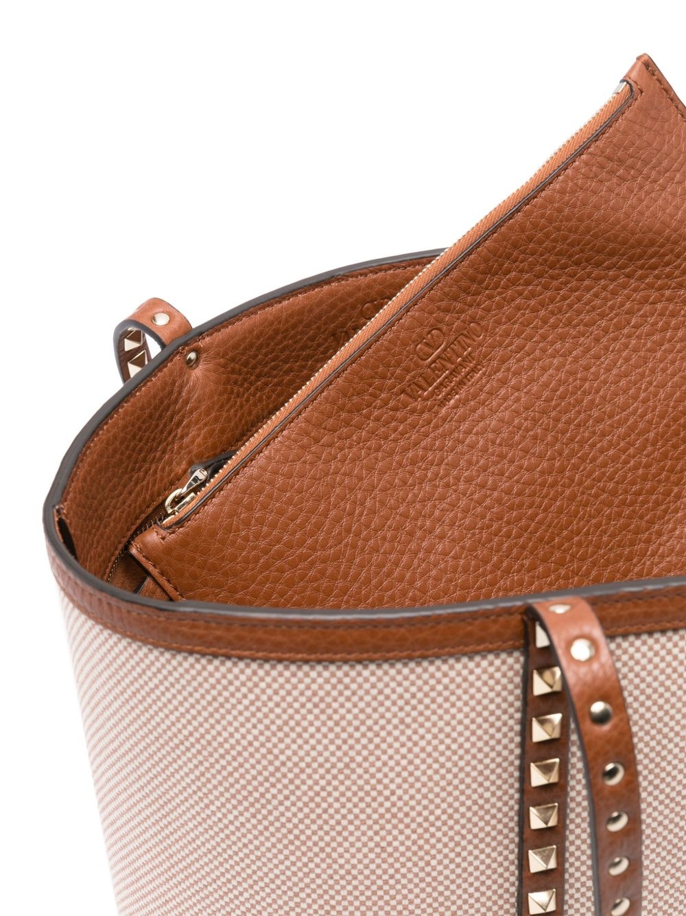 stud-embellished tote bag - 5