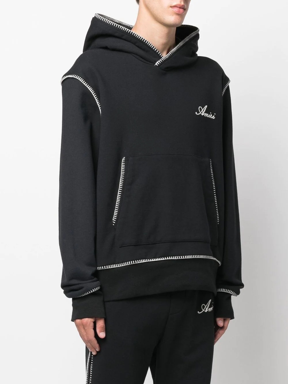 logo-print hoodie - 3