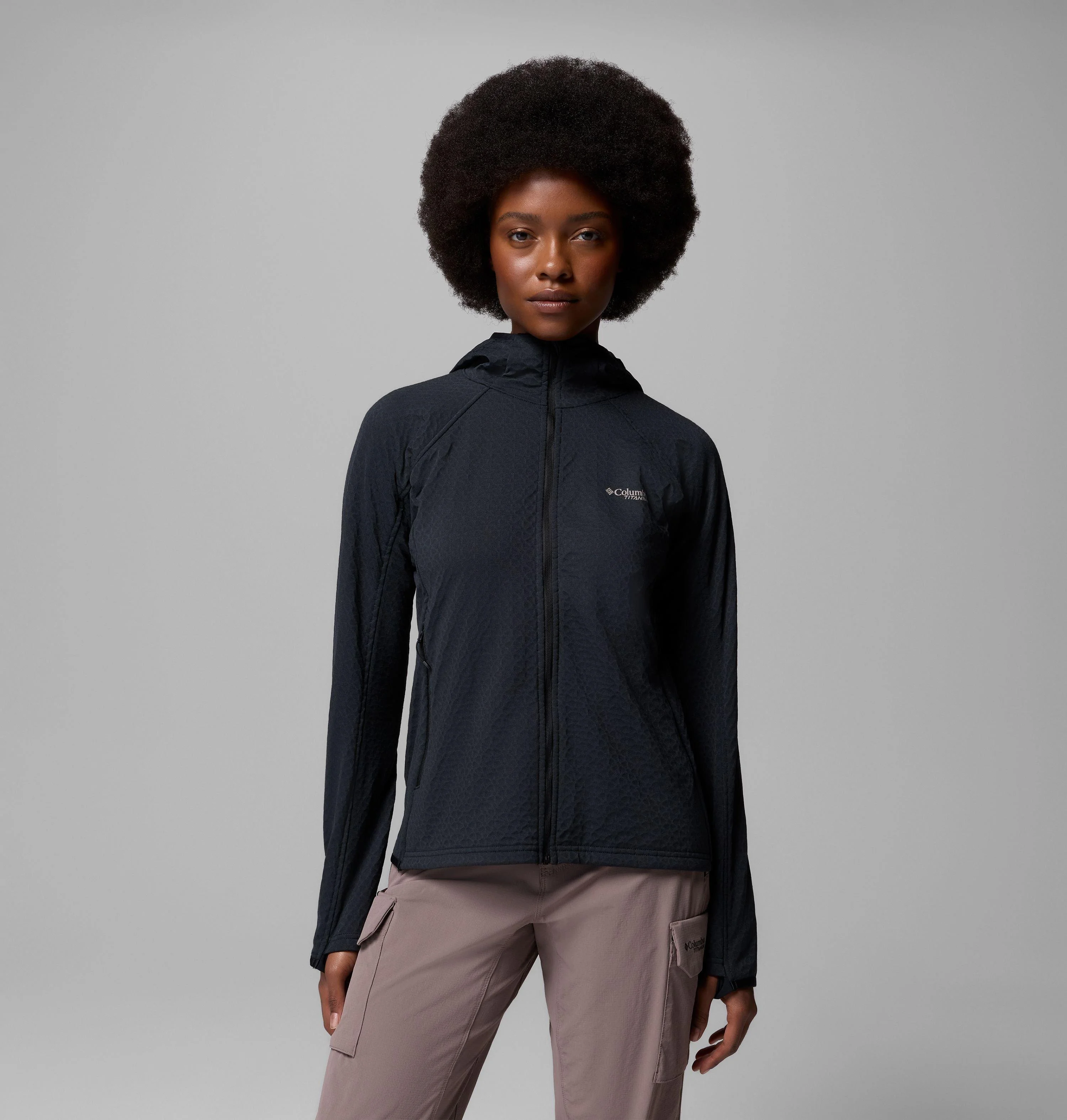 Women's Arctic Crest II Hooded Full Zip Fleece - 1