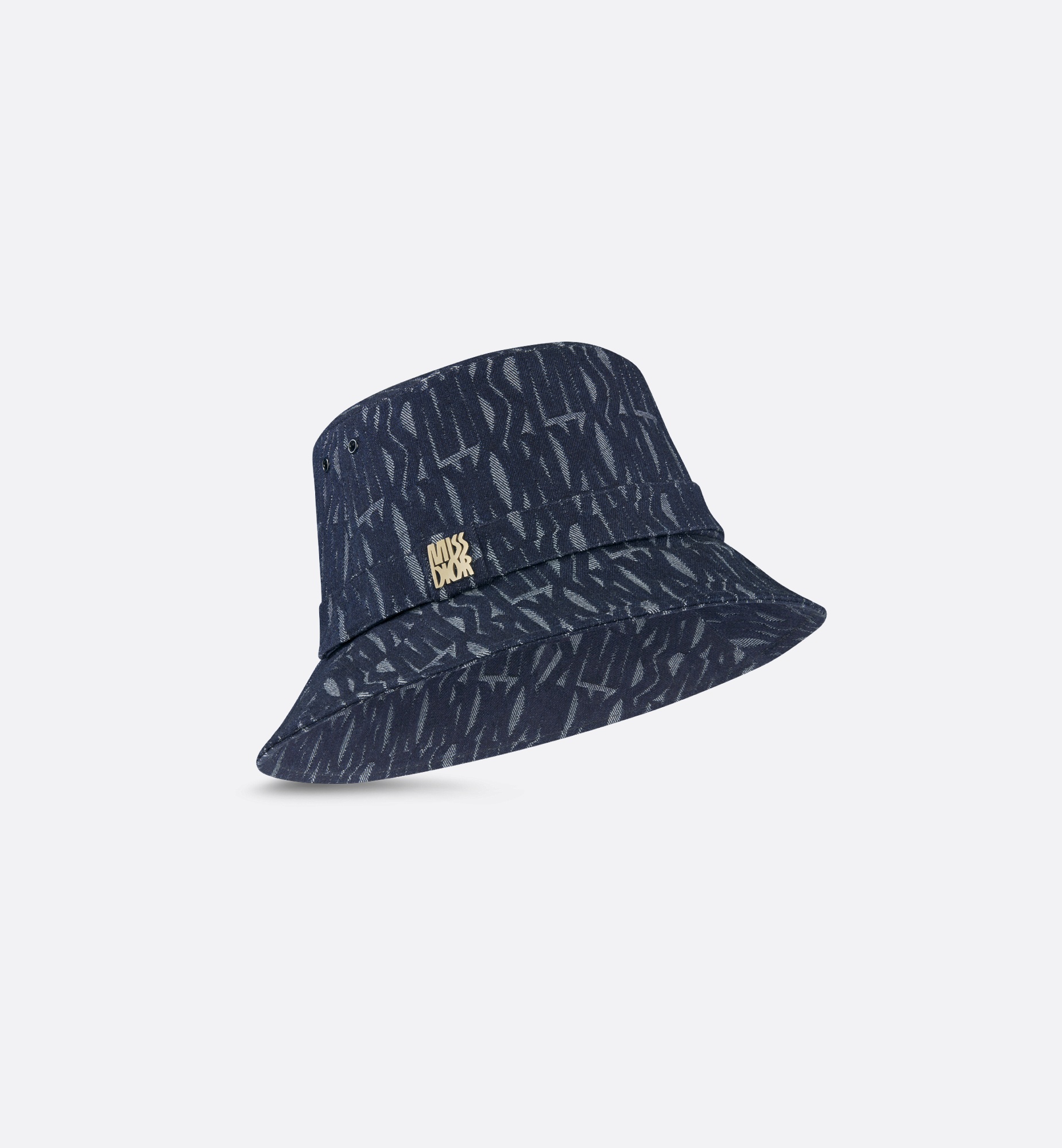 Teddy-D Miss Dior Allover Small Brim Bucket Hat - 4