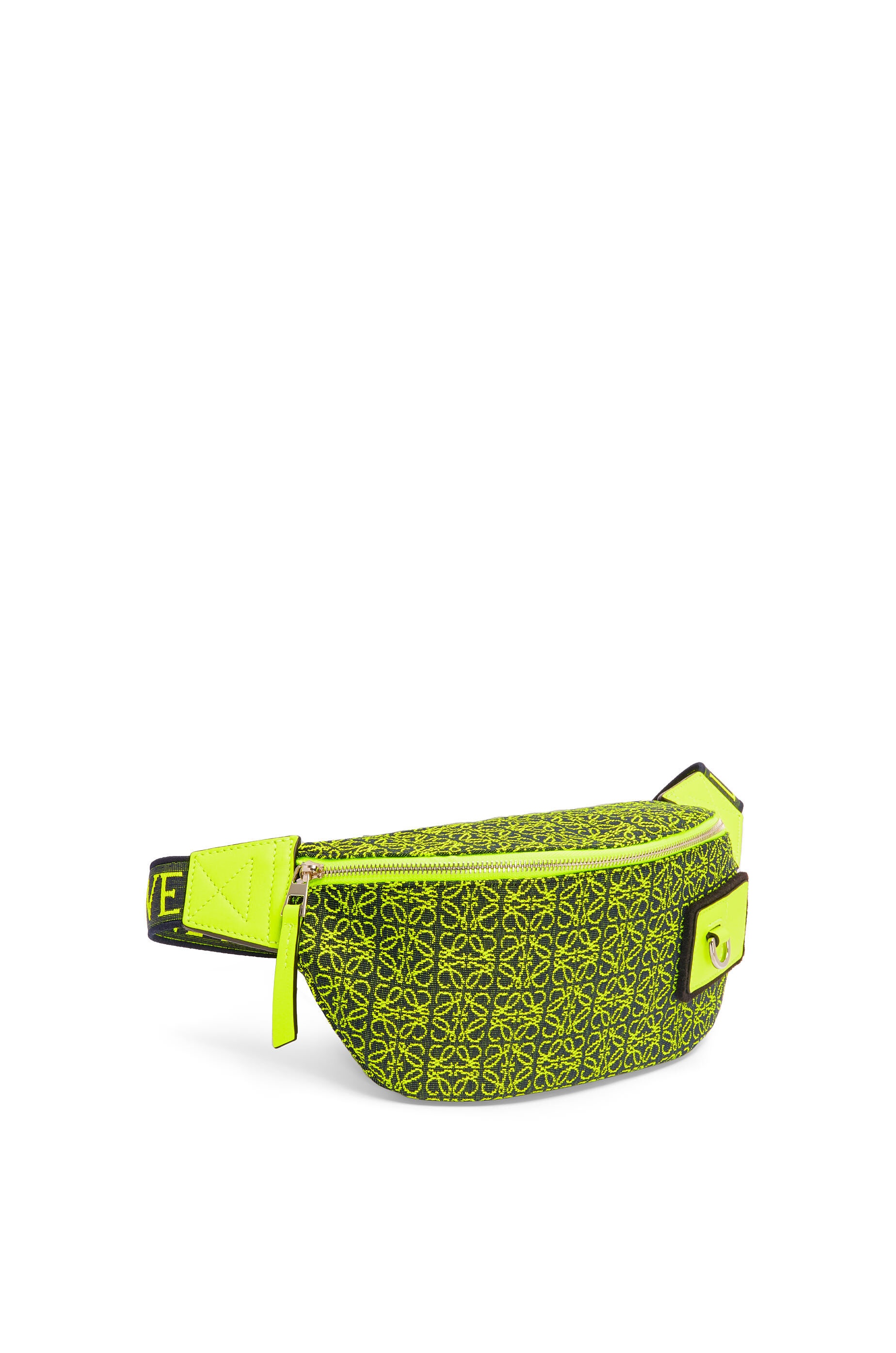 Bumbag in Anagram jacquard and calfskin - 2