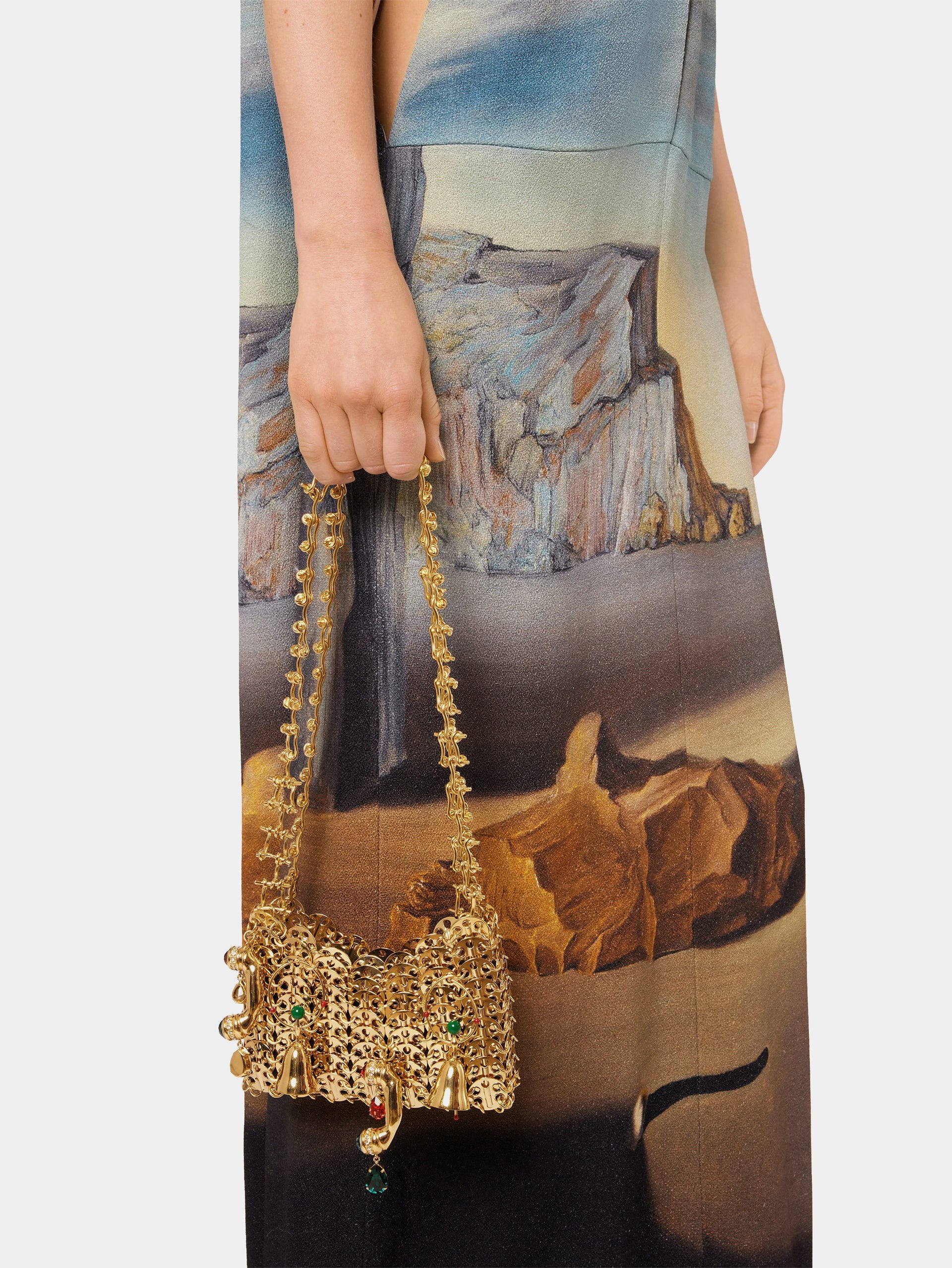 1969 NANO LIGHTGOLD BAG WITH JEWELS - 3