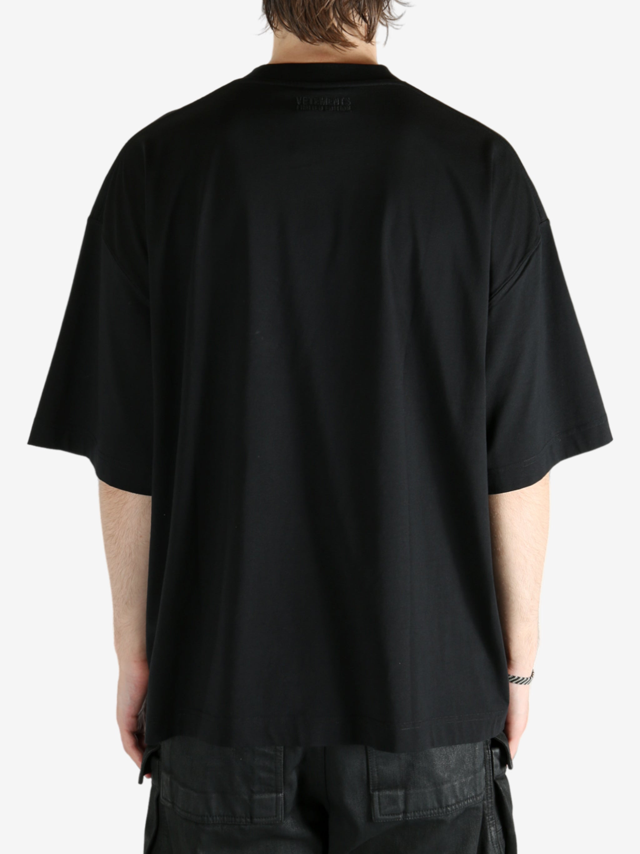 VETEMENTS - Men Trash Embroidered Regular T-Shirt - 3
